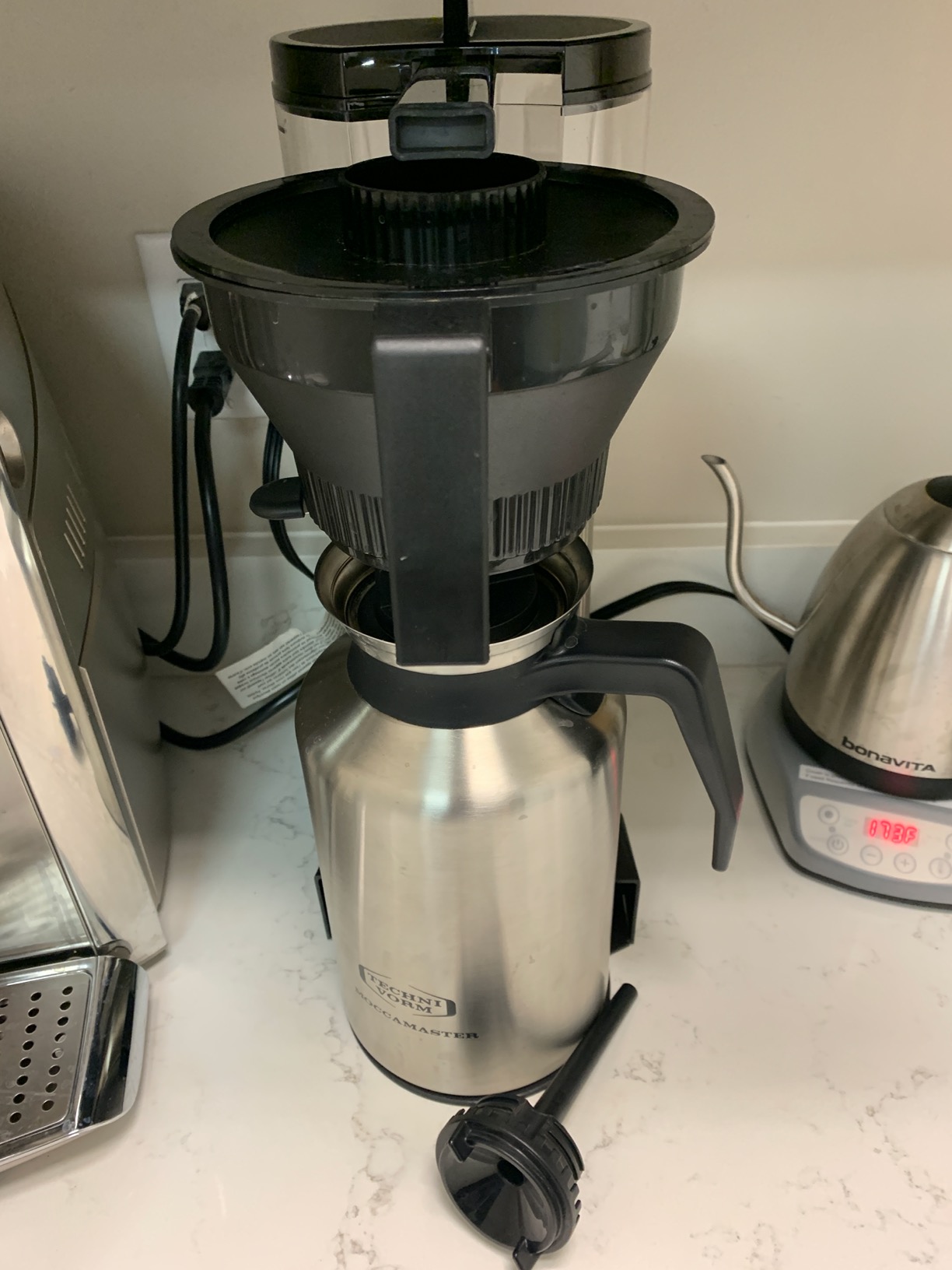 Technivorm Moccamaster 39340 CDT Grand Coffee Maker, 60 Ounce, Silver customer photo 1