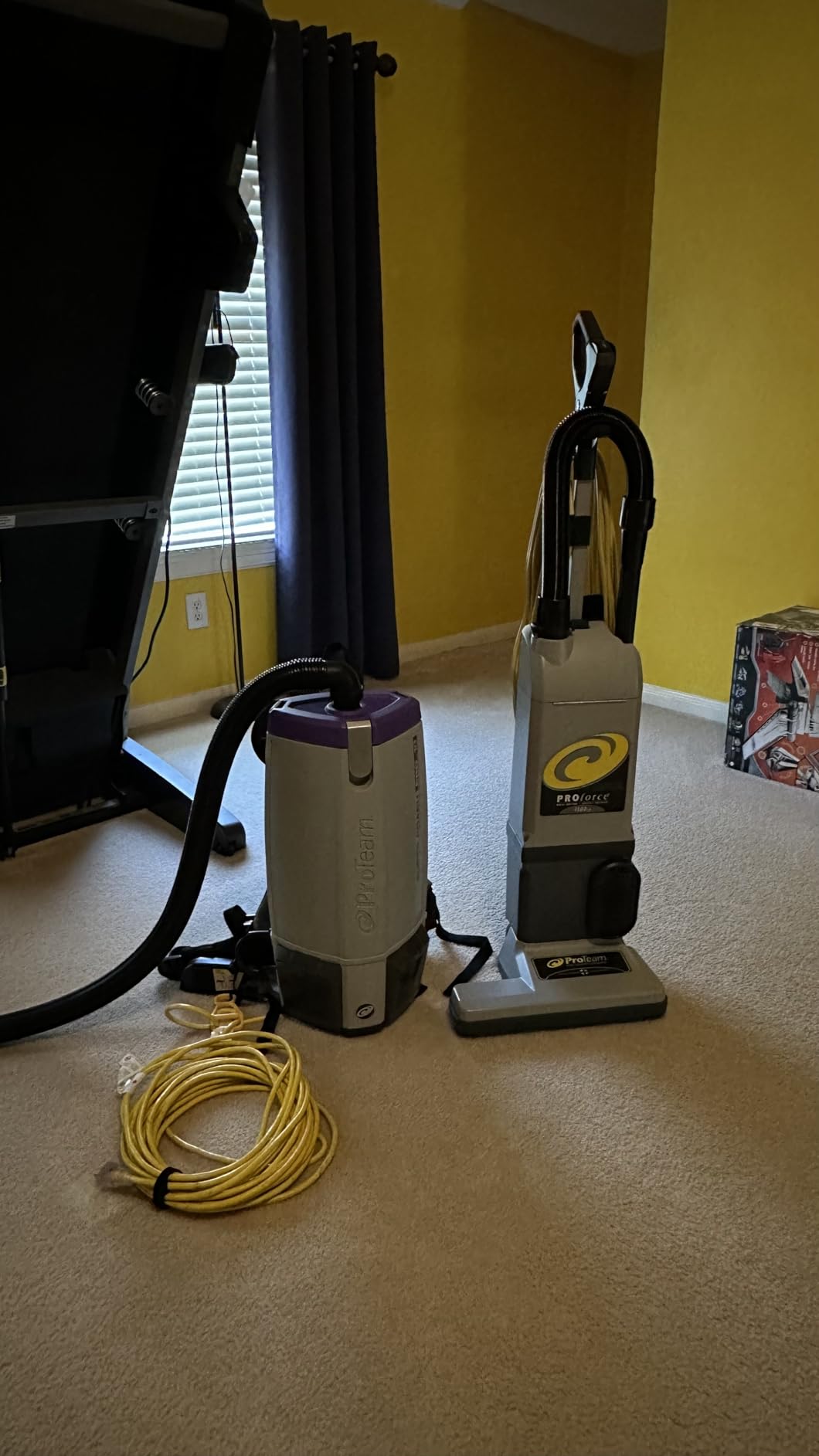 ProTeam Super Coach Pro 10 Backpack Vacuum Commercial with Telescoping Wand Tool Kit, 10 Quart, Corded, 107303 customer photo 1