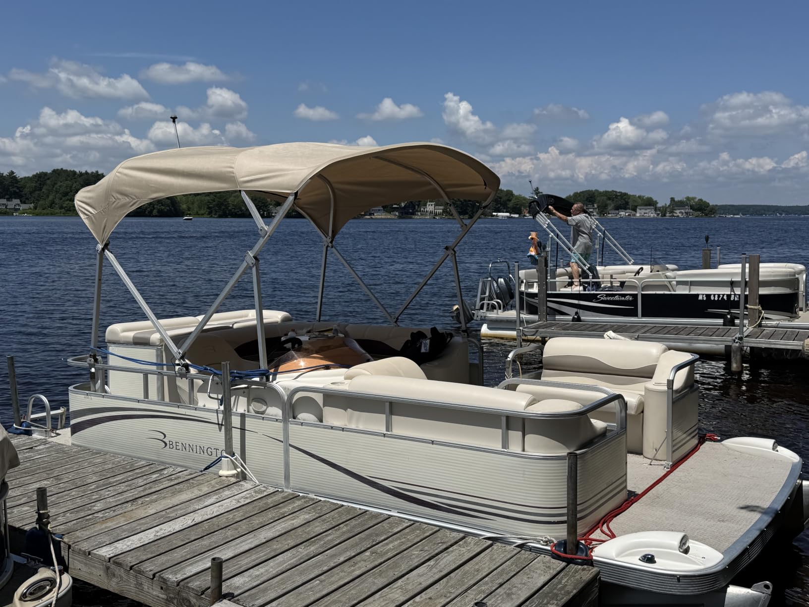 Bennington Replacement Bimini Top and Boot 2009-2025 customer photo 1