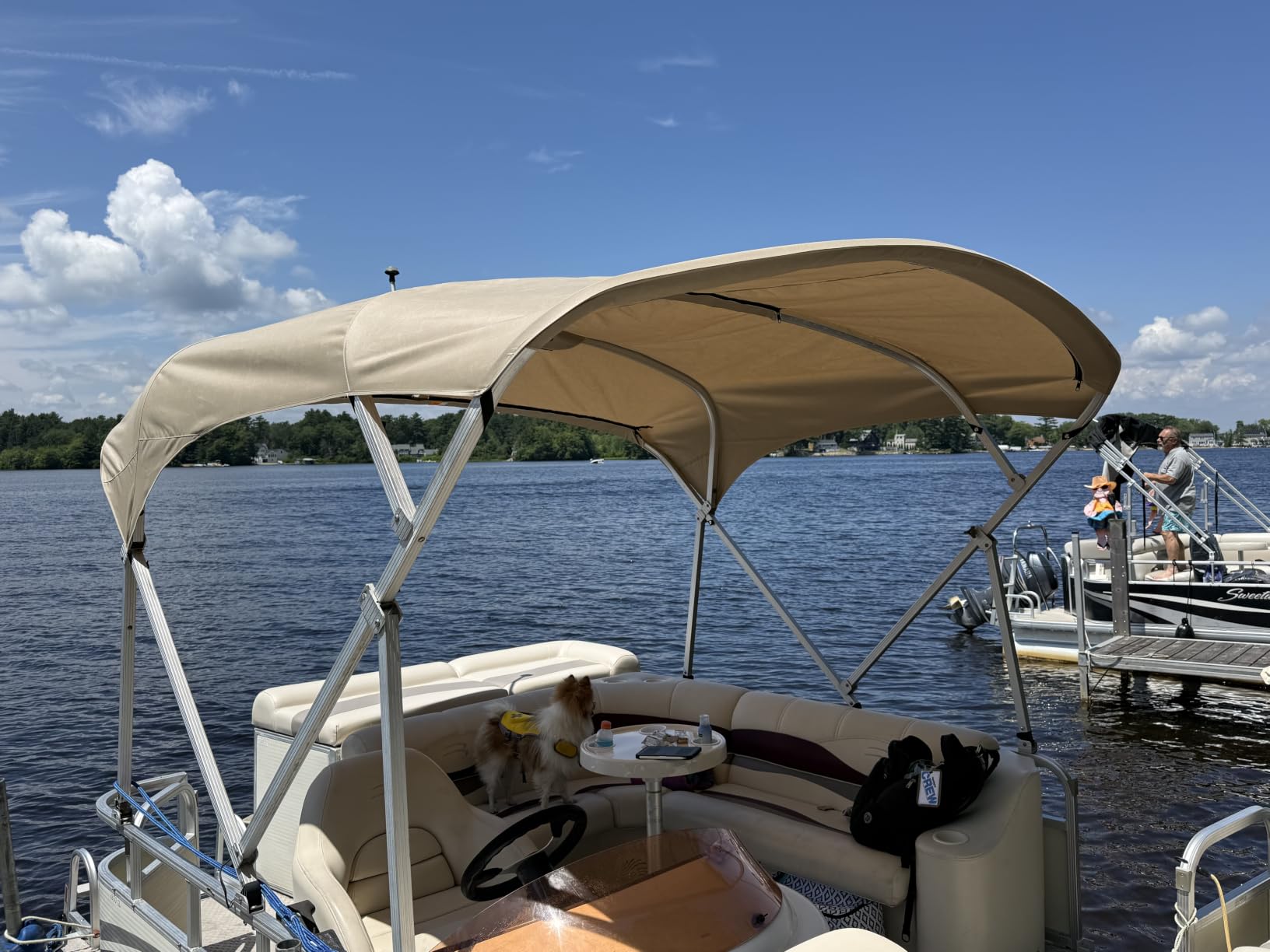 Bennington Replacement Bimini Top and Boot 2009-2025 customer photo 2