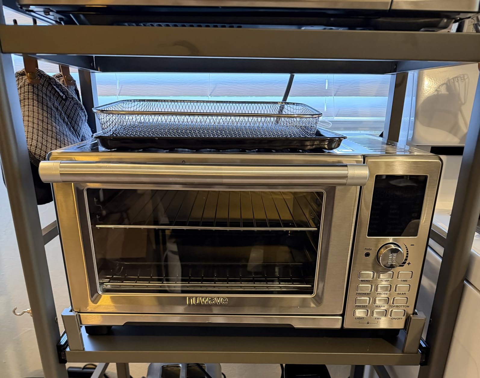 Nuwave Bravo Air Fryer Toaster Smart Oven, 12-in-1 Countertop Convection customer photo 2