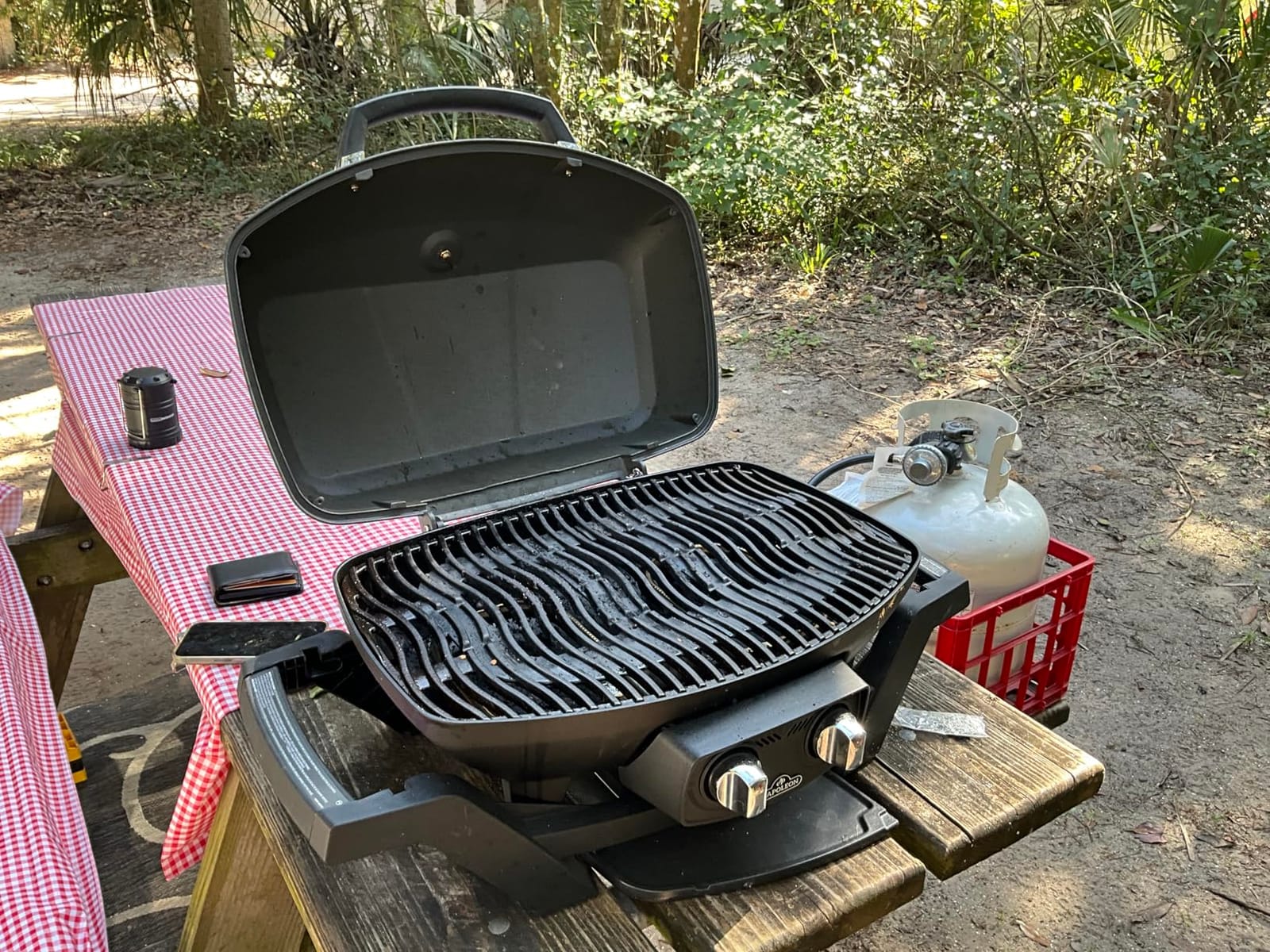 PRO285-BK Portable Propane Grill, Black | 2 Burners, Tailgating, Camping, Small Outdoor Spaces customer photo 2
