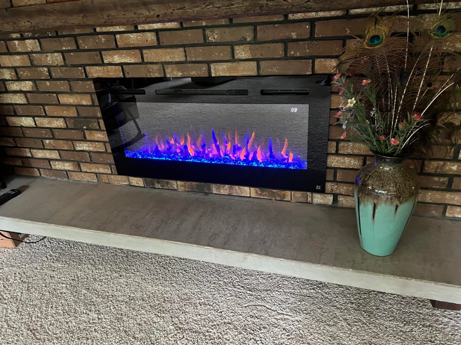 Touchstone Smart Electric Fireplace-The Forte 40