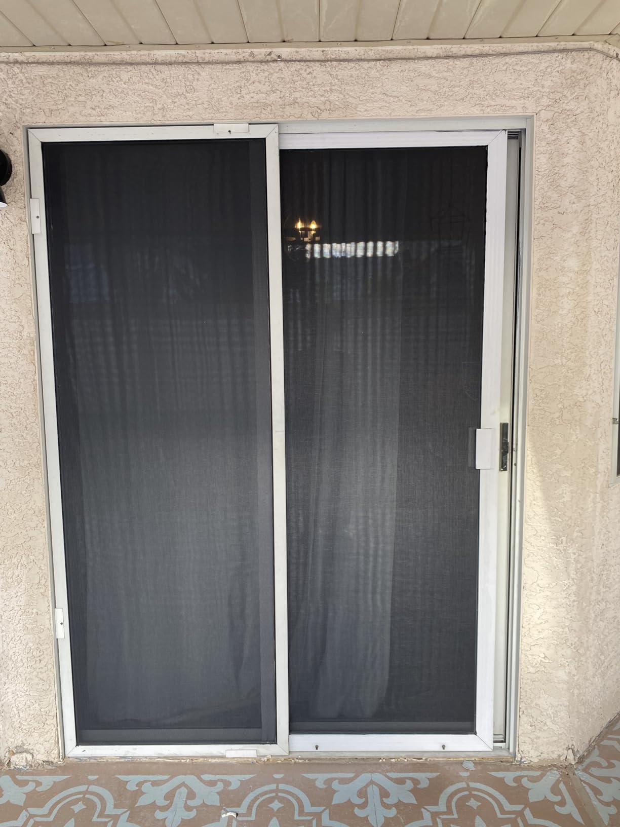 ADFORS Solar Screen, 48 Inches x 84 Inches Roll - UV-Resistant Replacement Screen for Windows and Doors - Charcoal customer photo 1