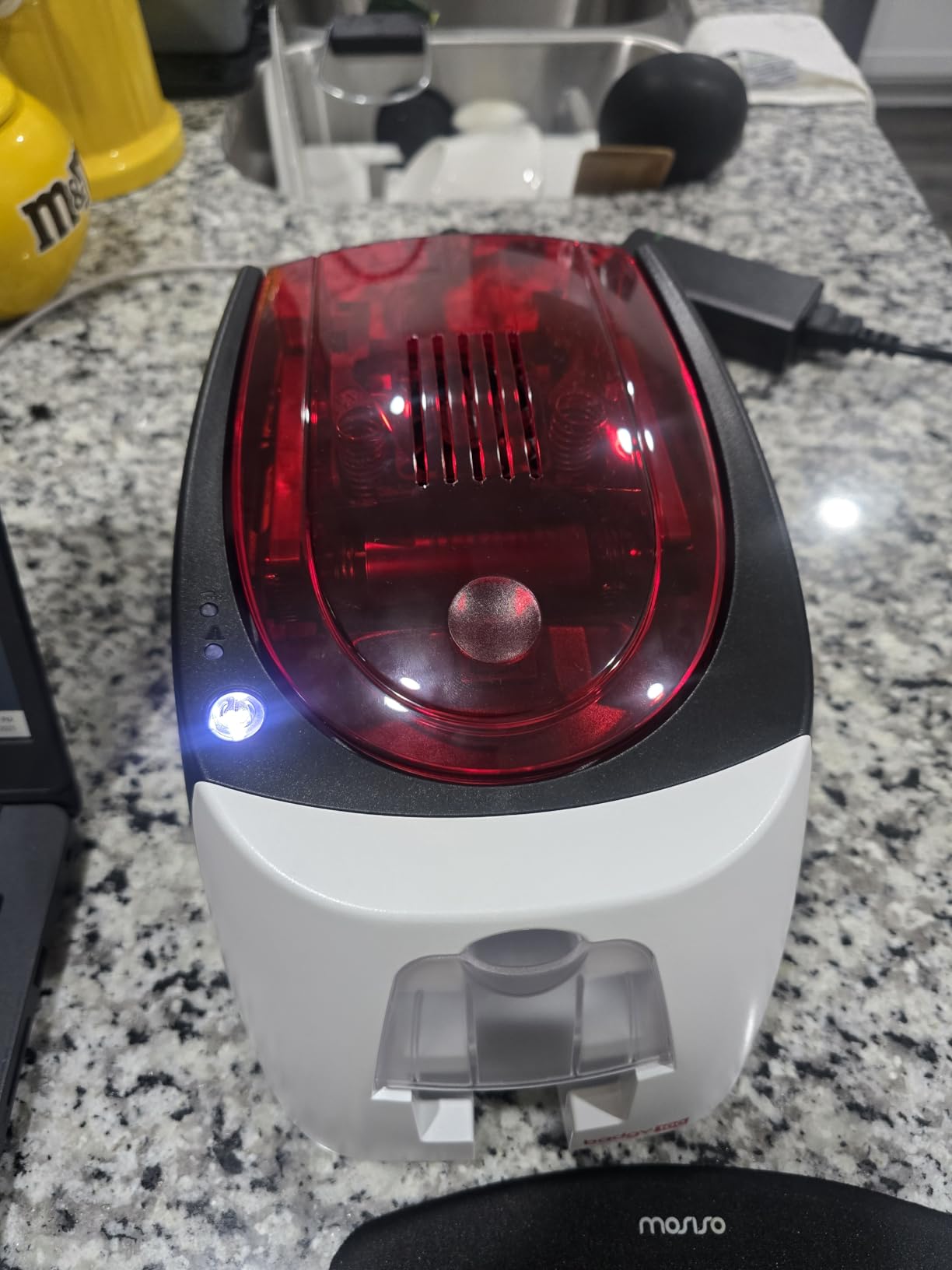 Badgy100 Plastic Card Printer with Badge Studio - ID Design Software for Full Color, Custom, Tamper Proof ID Badges in Seconds customer photo 1