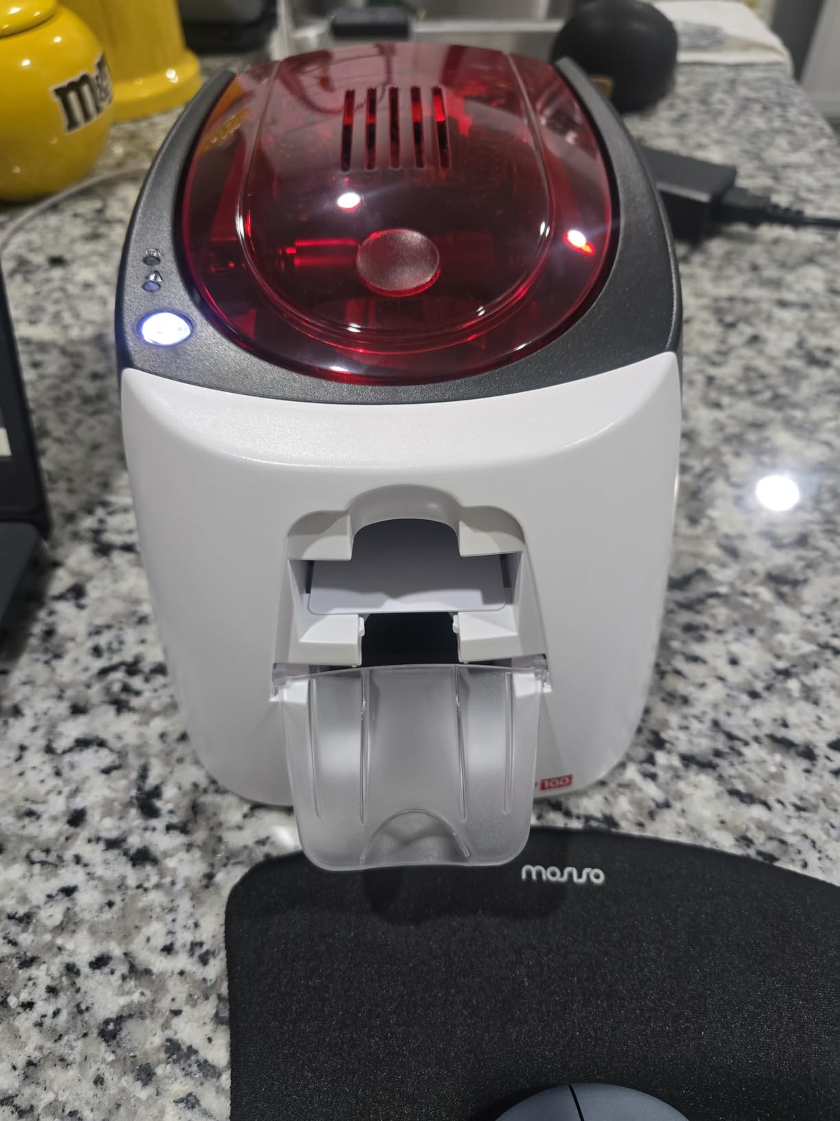 Badgy100 Plastic Card Printer with Badge Studio - ID Design Software for Full Color, Custom, Tamper Proof ID Badges in Seconds customer photo 2
