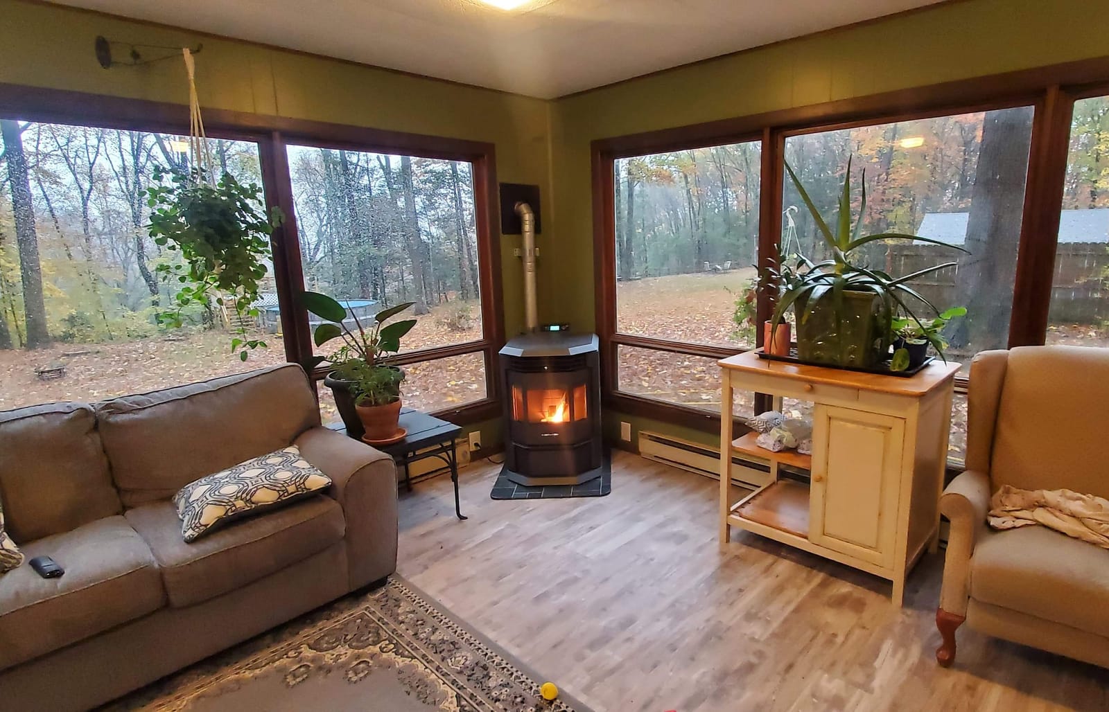 Wood Pellet Stove HP22 2,800 Sq Ft. Pellet Fuel EPA Cert. 55 Pound Hopper customer photo 2