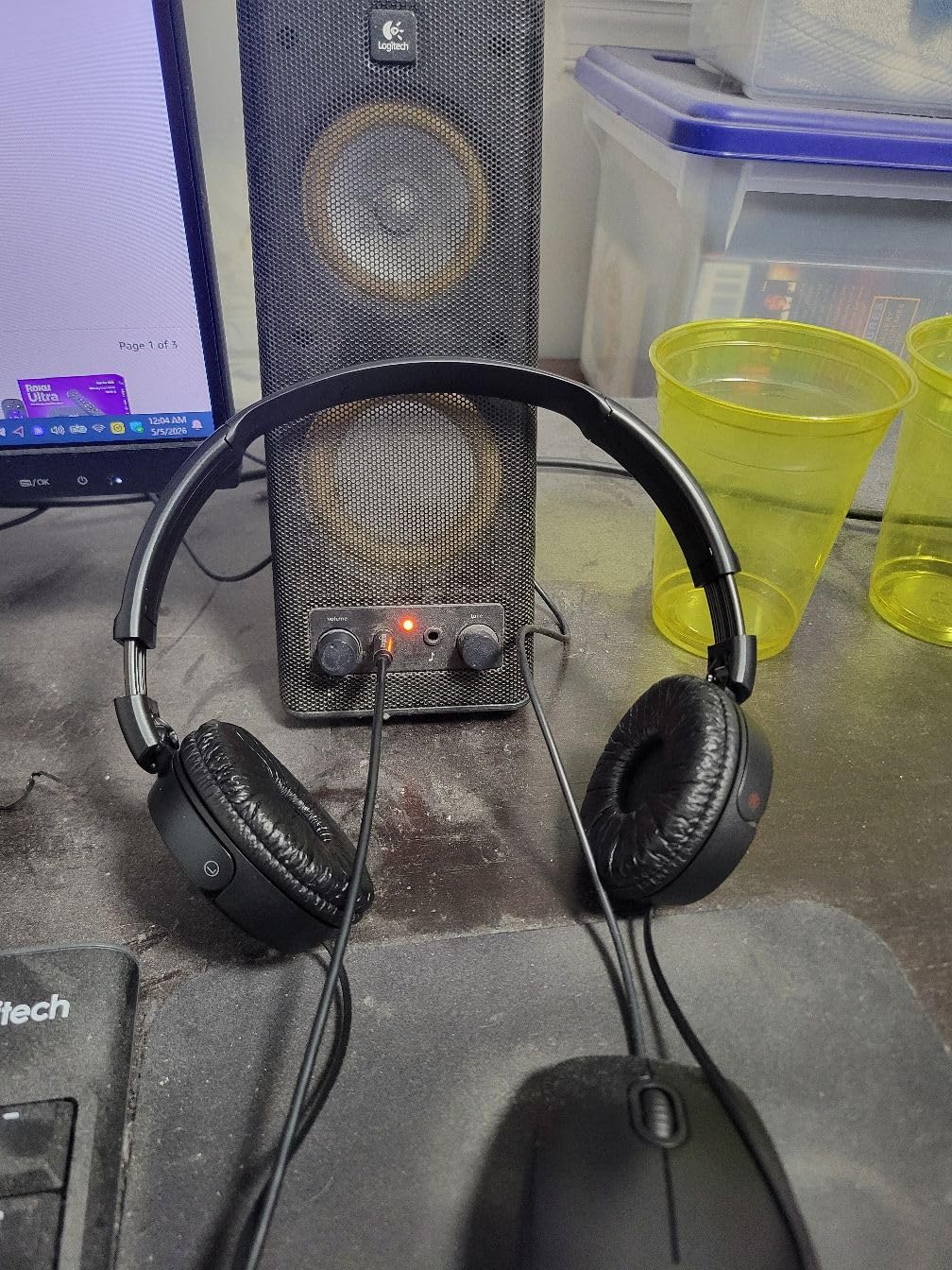 ZX Series Wired On-Ear Headphones, Black MDR-ZX110 customer photo 1