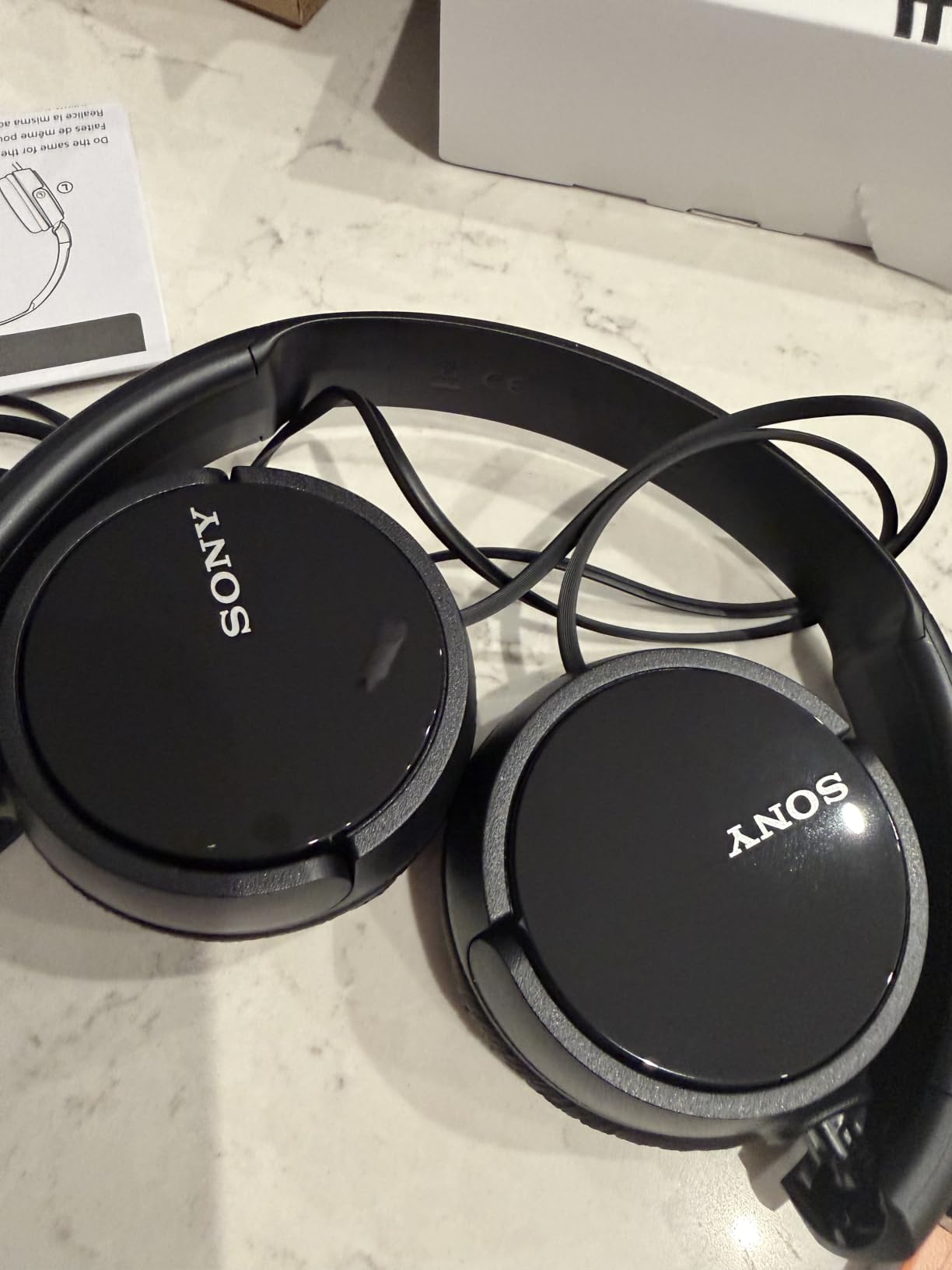ZX Series Wired On-Ear Headphones, Black MDR-ZX110 customer photo 2