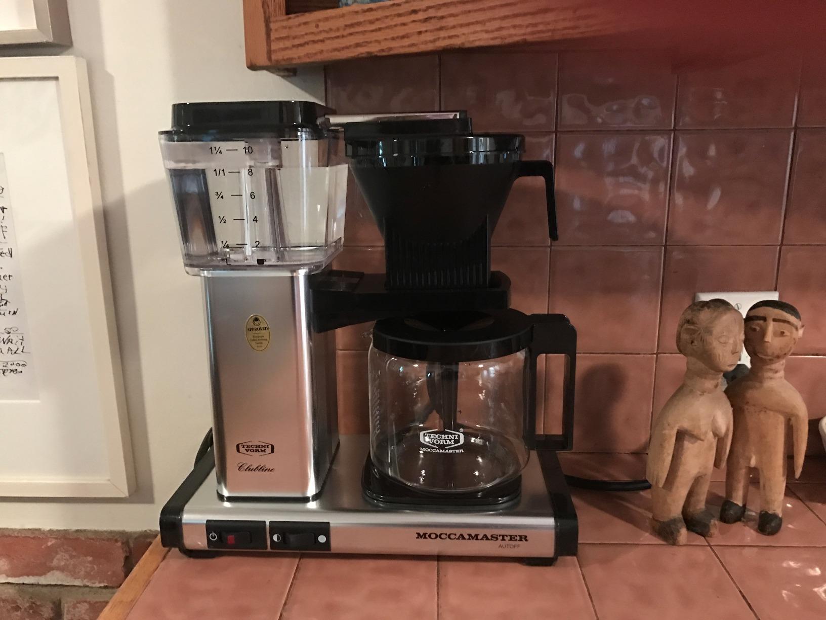 Technivorm Moccamaster 59656 KBG, 10-Cup Coffee Maker, 40 oz, Matte Black customer photo 1