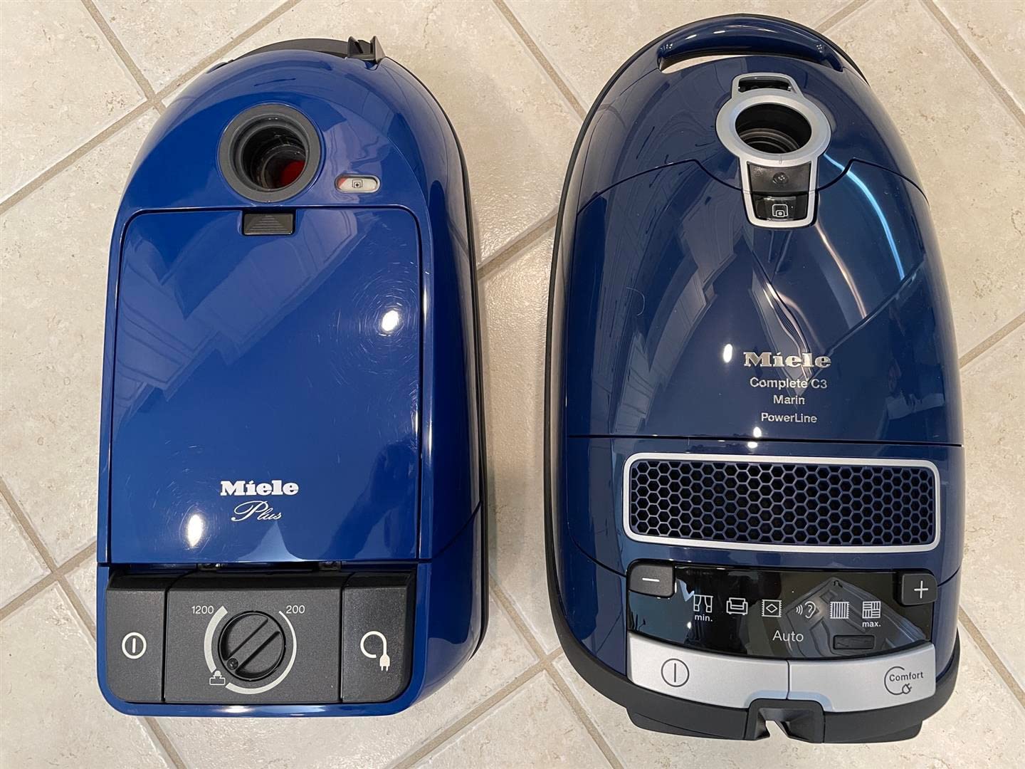 Miele Complete C3 Marin Bagged Canister Vacuum Cleaner with Electrobrush Floorhead, Suitable for Carpets and Hard Floors, in Marine Blue customer photo 1
