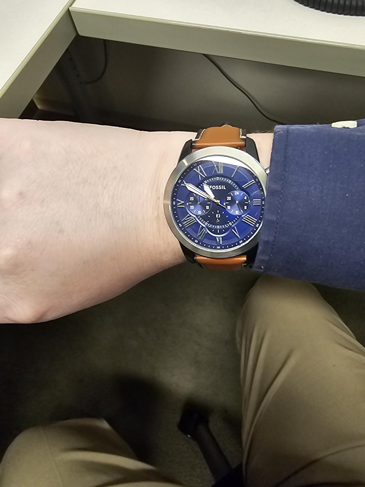 Men's Watch, Grant Quartz Chronograph Watch customer photo 2