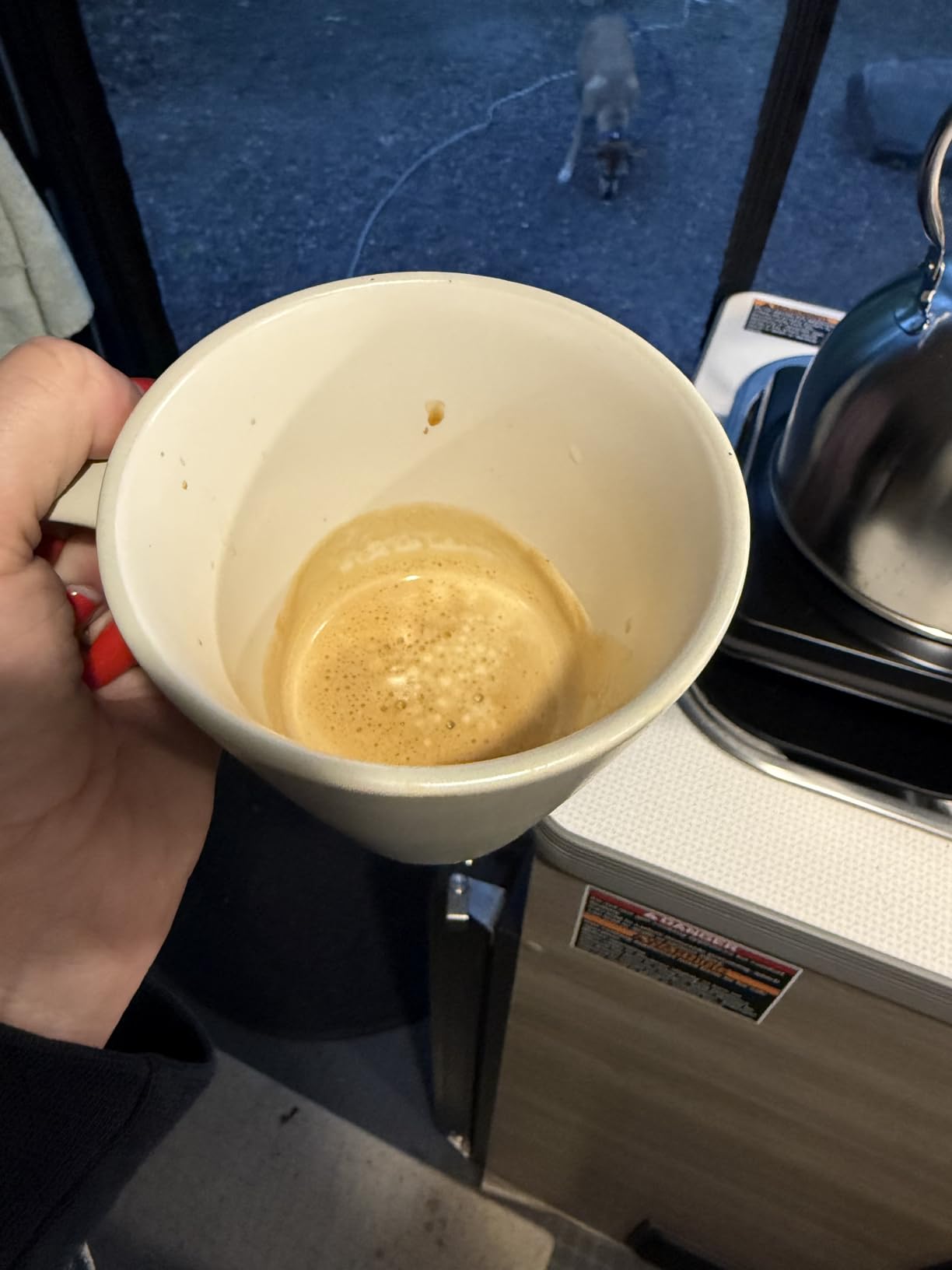 Wacaco Minipresso GR, Portable Espresso Machine, Compatible Ground Coffee, Hand Coffee Maker, Travel Gadgets, Manually Operated, Perfect for Camping, Hiking customer photo 1