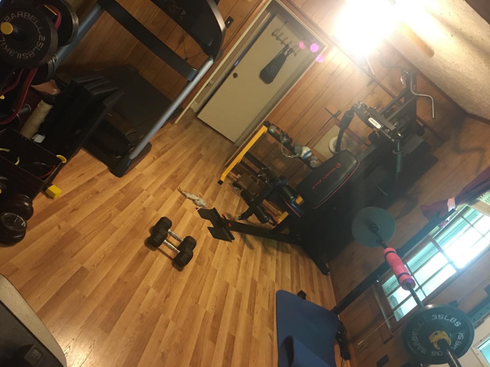 Marcy Multifunctional Workout Station 100lbs to 200lbs Stack Home Gym for Weightlifting and Bodybuilding customer photo 1
