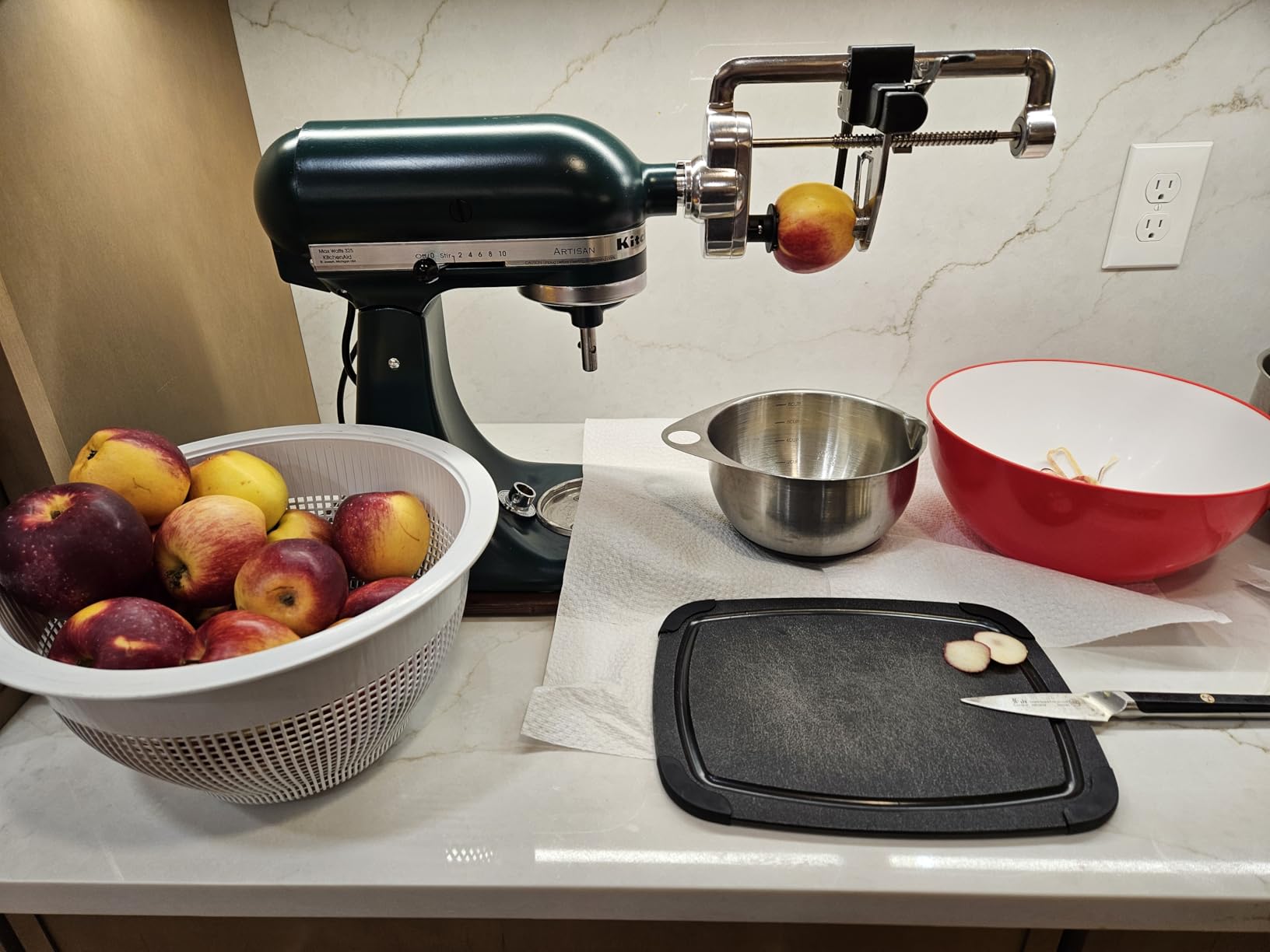 KitchenAid 5-Blade Fruit and Vegetable Spiralizer Attachment, KSM1APC customer photo 2