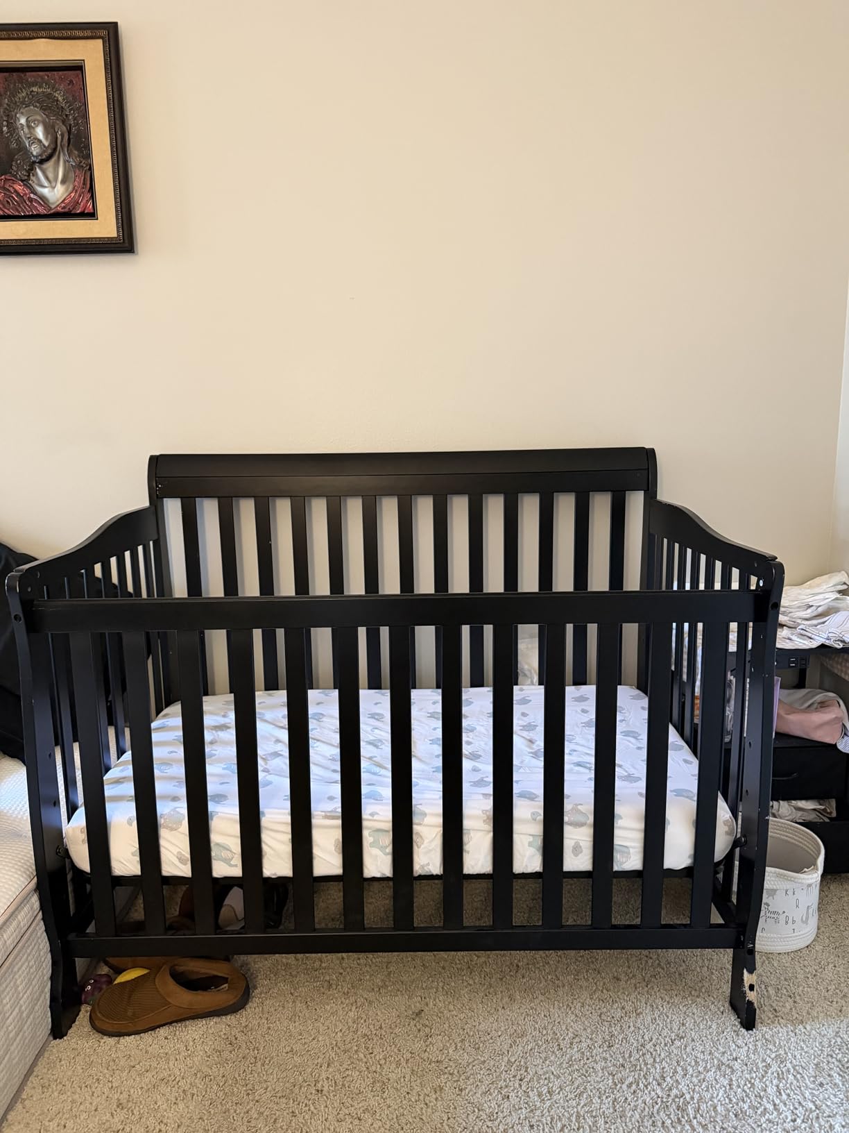 Graco Premium Foam Baby Crib & Toddler Bed Mattress | GREENGUARD Gold Certified, Waterproof, Machine Washable OEKO-TEX Standard 100 Certified Cover, Firm Support, Standard Size customer photo 2
