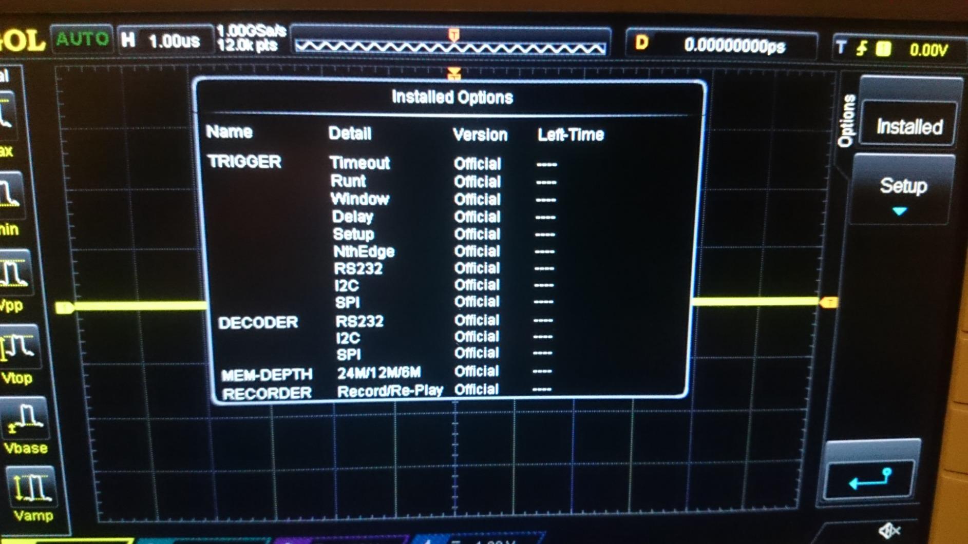 Rigol DS1054Z Digital Oscilloscope, 50MHz, 4 Channel, 1GSa/s, Best Value | Ideal for students & hobbyists, 1GSa/s real-time sample rate, 24Mpts memory depth, professional desktop lab design customer photo 2