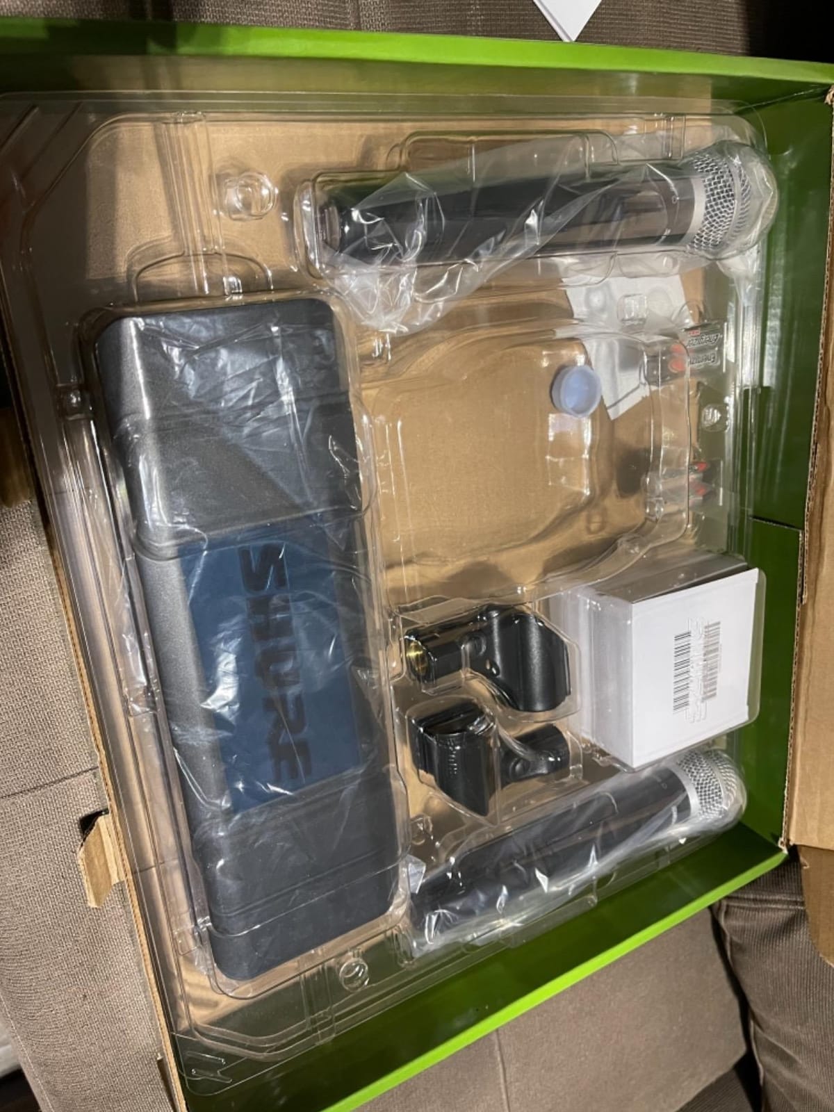 Shure BLX288/PG58 Dual Wireless Vocal System - H10 Band | 14-hour battery and 300 ft UHF range with two PG58 handheld vocal mics and dual-channel receiver for live vocals customer photo 2