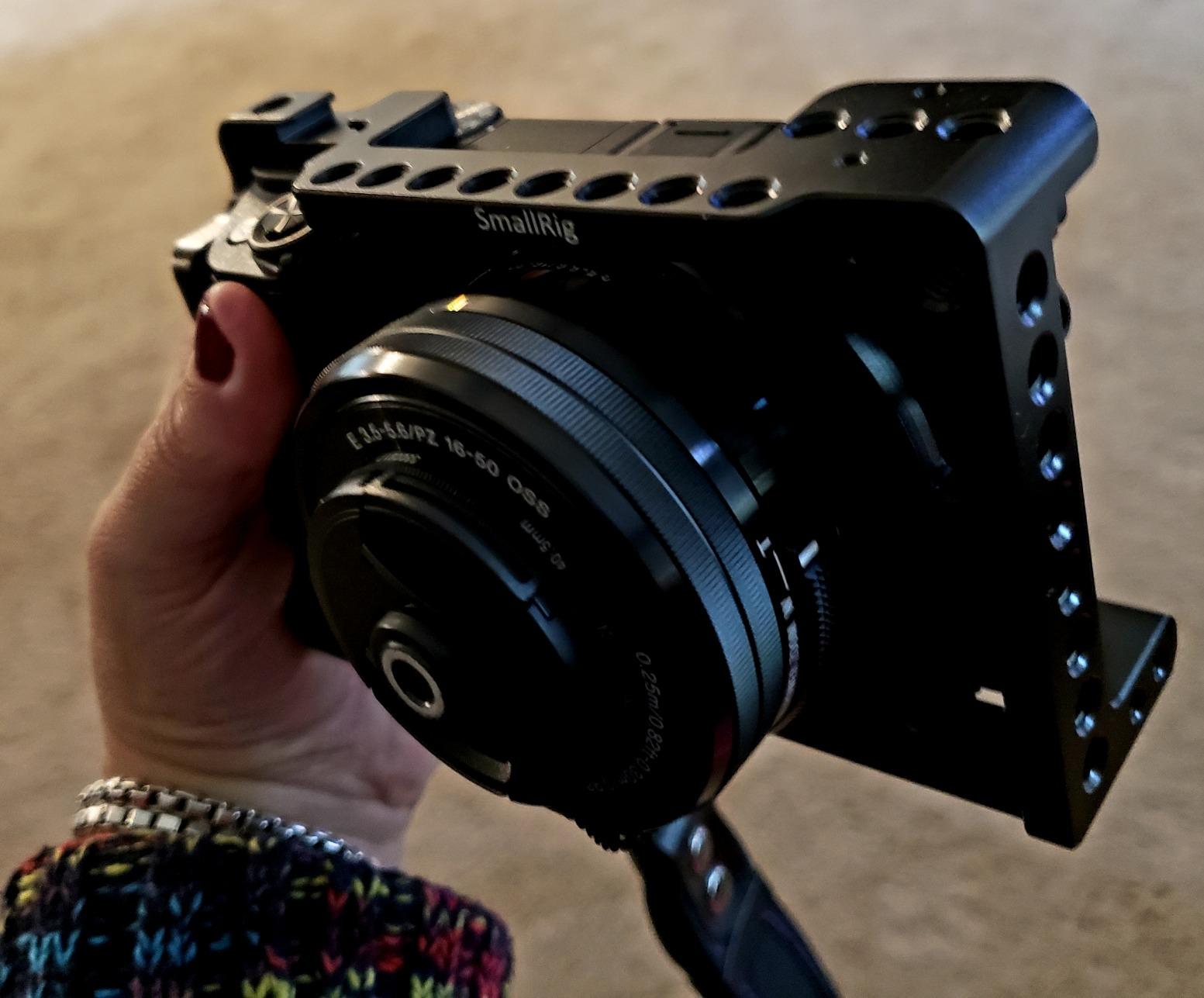 SmallRig Camera Cage only for Sony A6000 A6300 ILCE-6000 ILCE-6300 NEX7, A6000 Cage with 1/4