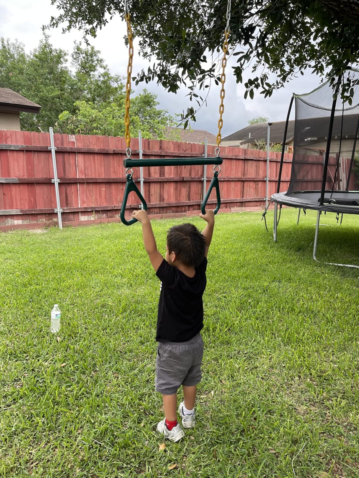 Jungle Gym Kingdom Swing Sets for Backyard, Monkey bars & Swingset Accessories - Set Includes 18