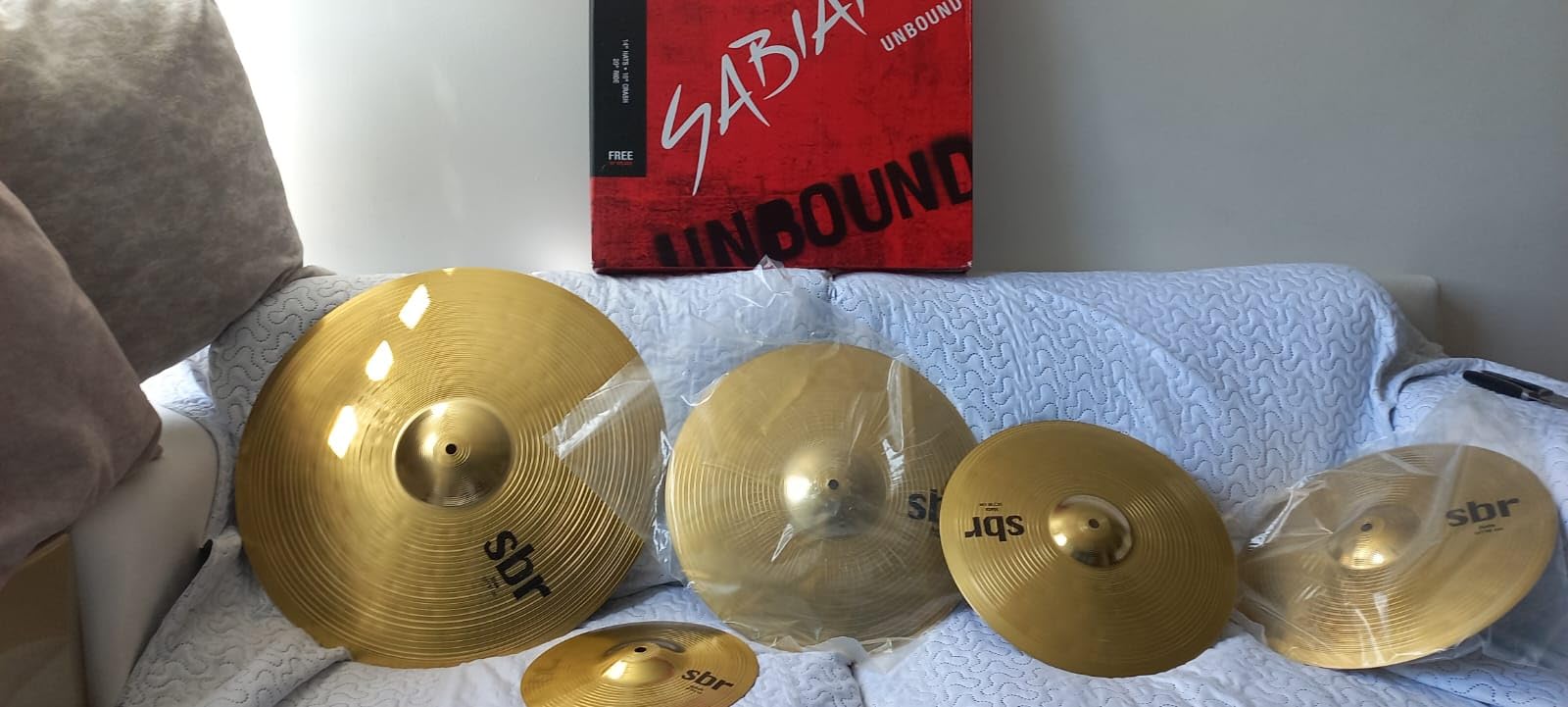 SABIAN SBR Cymbal Set customer photo 1