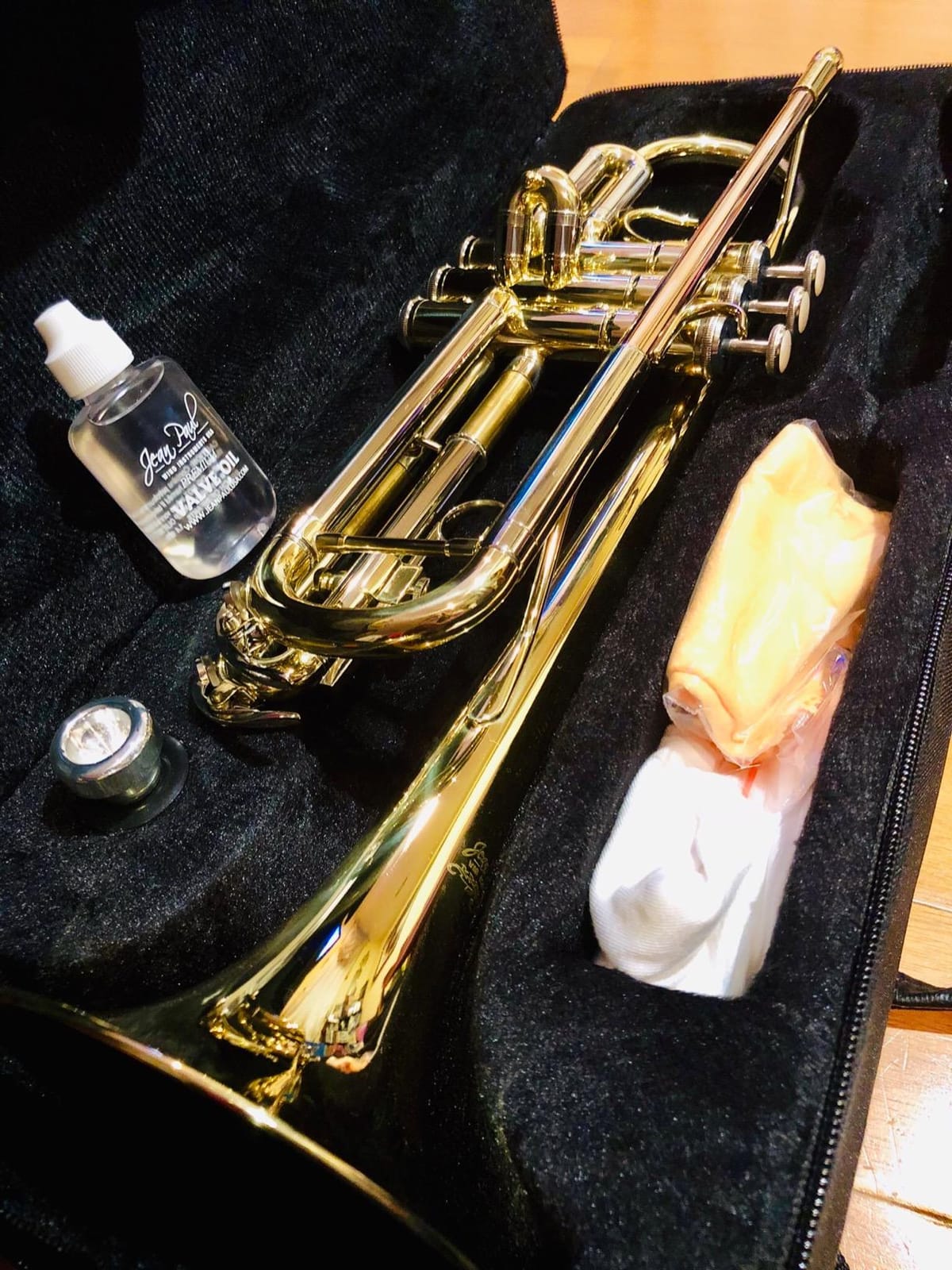 Jean Paul TR-430 Intermediate Bb Trumpet, Rose Brass Leadpipe customer photo 1