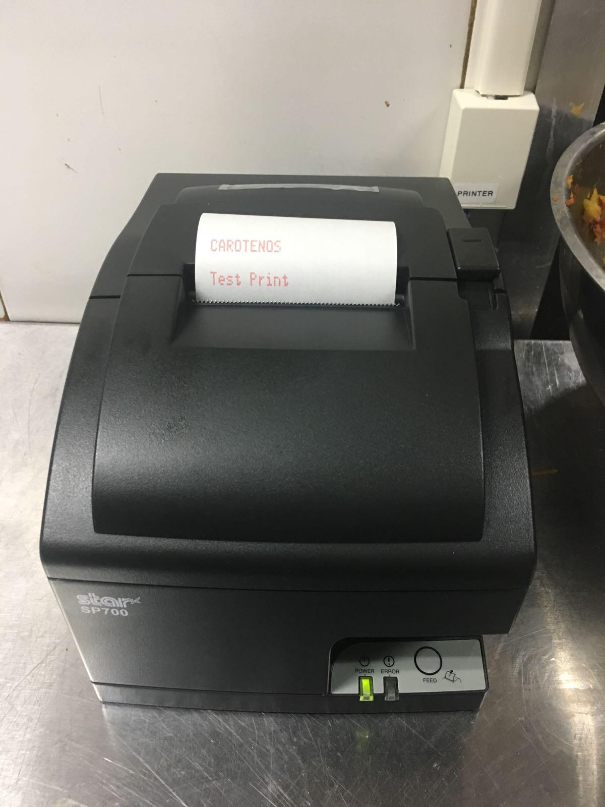 Star Micronics SP742ME Ethernet (LAN) Impact Receipt Printer with Auto-cutter and Internal Power Supply - Gray customer photo 1