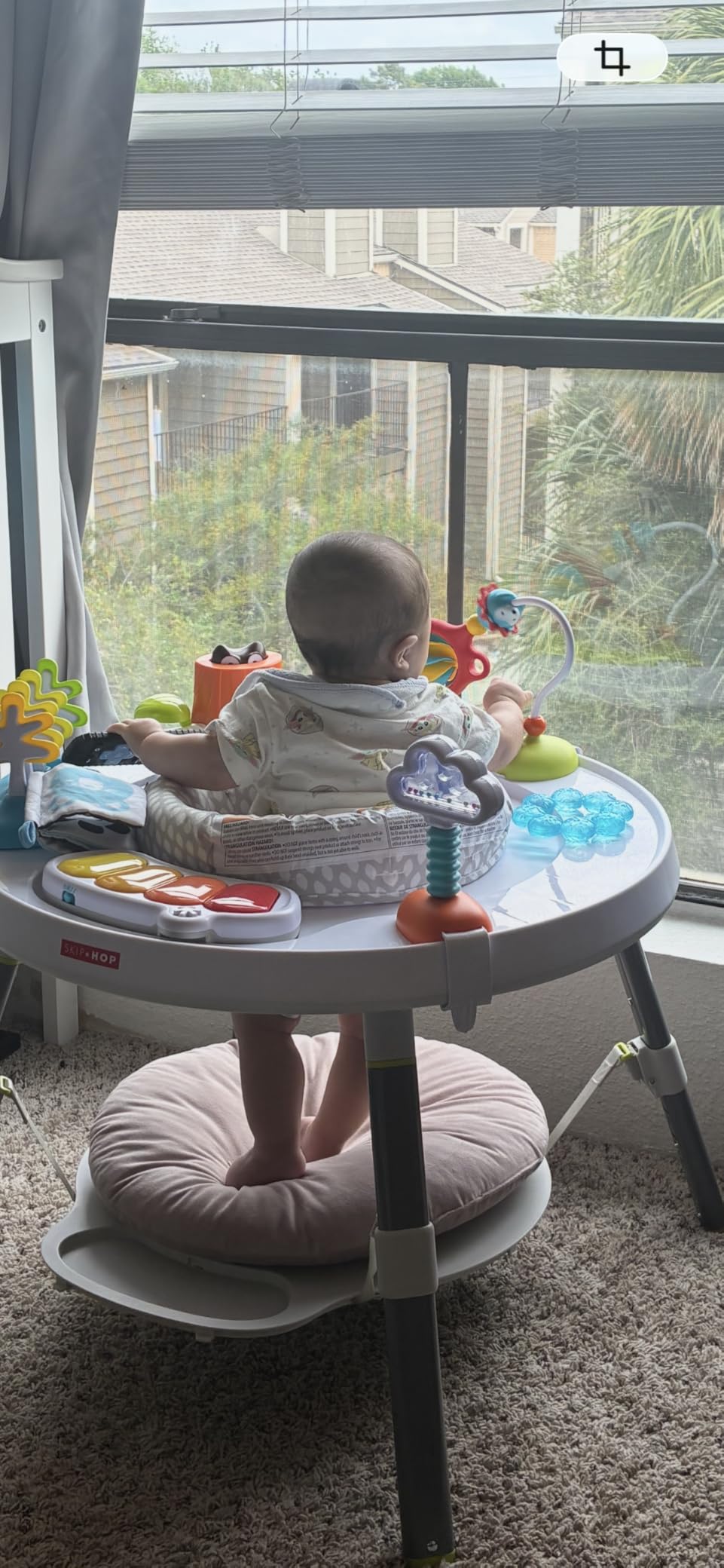 Skip Hop Baby Activity Center: Interactive Play Center with 3-Stage Grow-with-Me Functionality, 4mo+, Explore & More customer photo 1