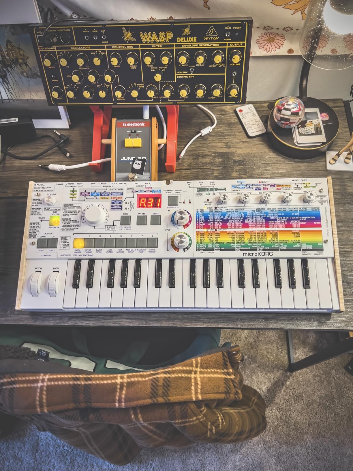 microKORG S Compact Analog Modeling Synthesizer w/ Vocoder Mini Mic customer photo 1