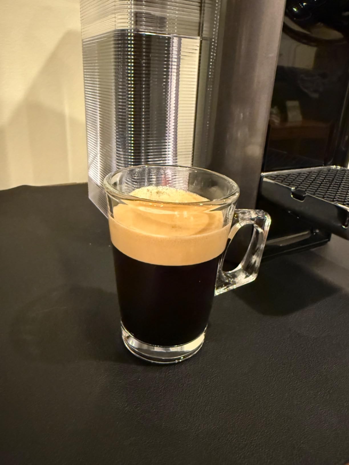 Vertuo Coffee & Espresso Maker by De'Longhi | Graphite metal coffee machine. Brews 4 cup sizes=