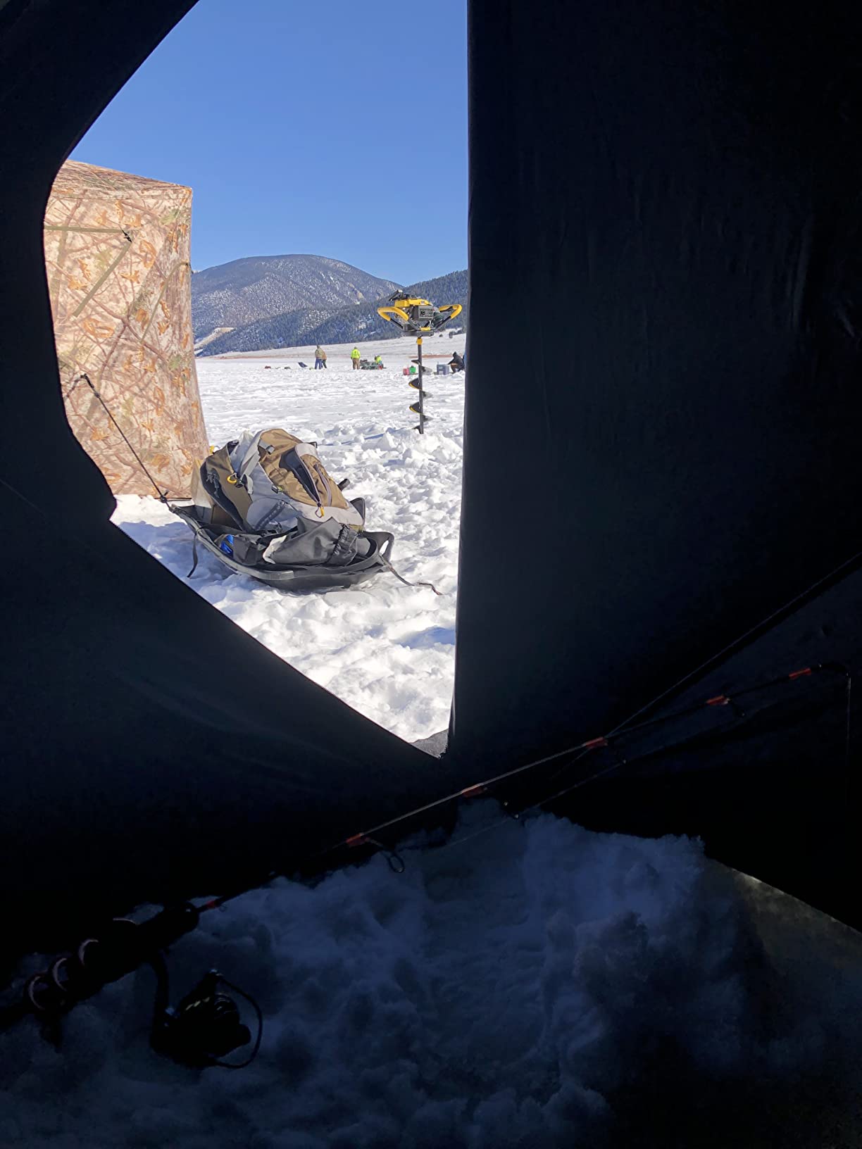 Nordic Legend FastFish Series Pop-Up Portable 2-3 Person Ice Fishing Shelter customer photo 1