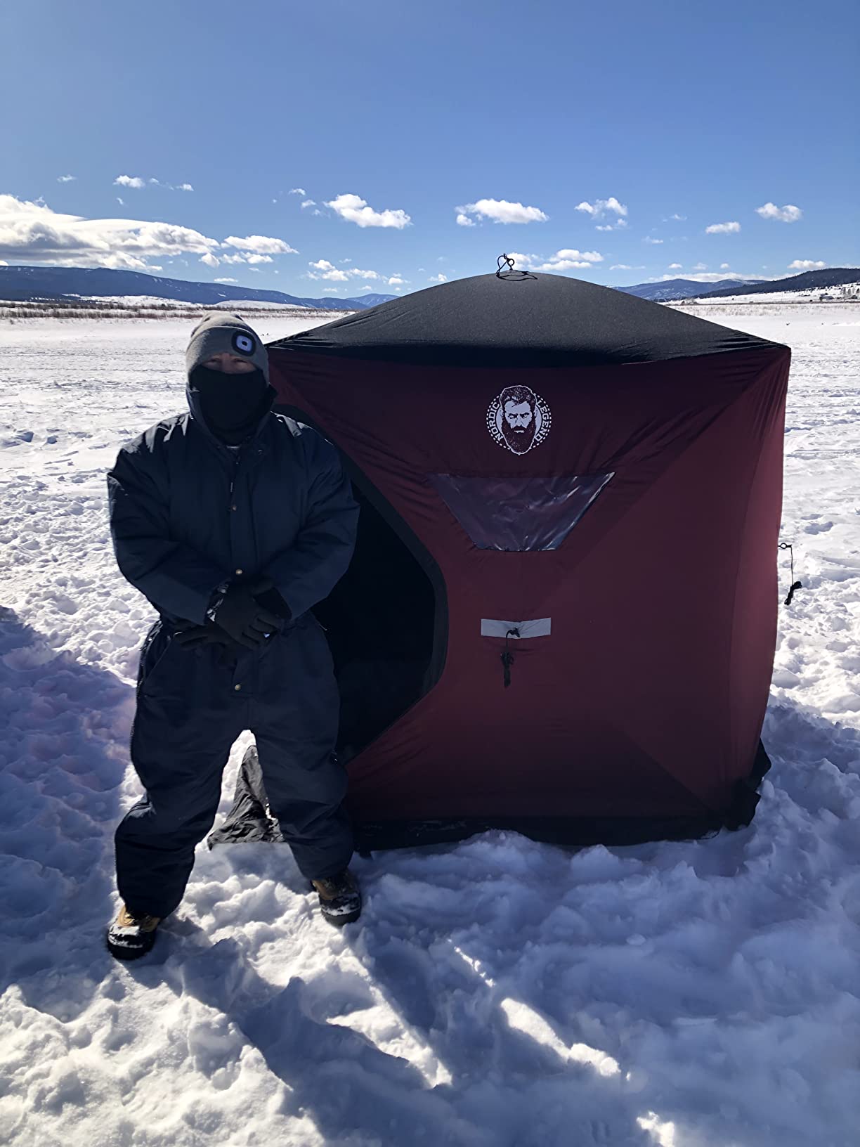 Nordic Legend FastFish Series Pop-Up Portable 2-3 Person Ice Fishing Shelter customer photo 2