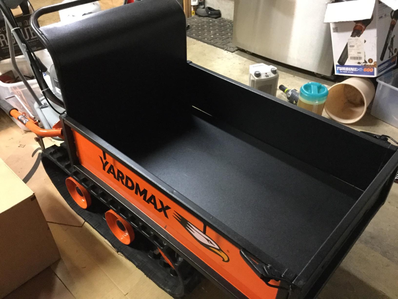 YARDMAX YD8203 Track Barrow, Briggs and Stratton, CR950, 6.5 hp, 208cc, 660 lb. Capacity customer photo 2
