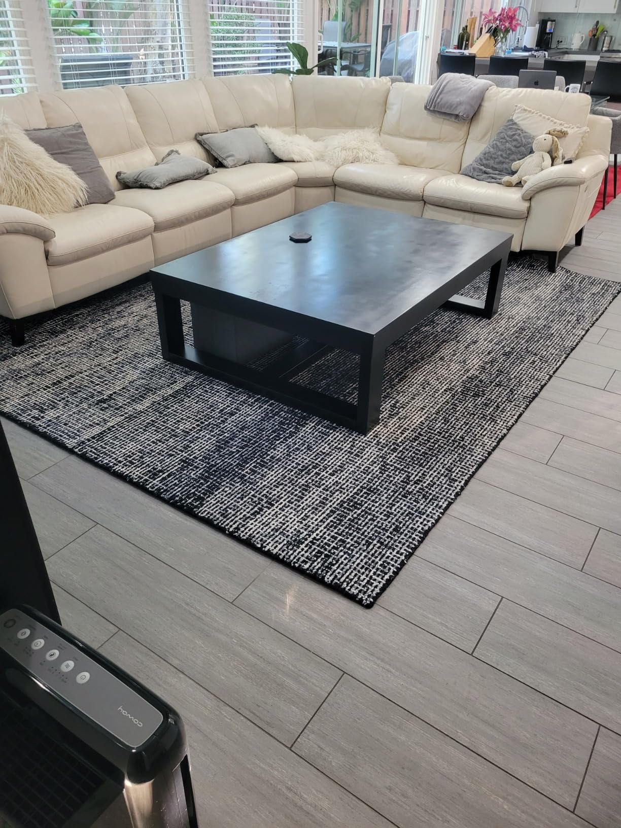 Hot Carpet Under Rug Instant Radiant Floor Heater Electric Mat Heated Area Rug Great for Yoga (720 Watt 92