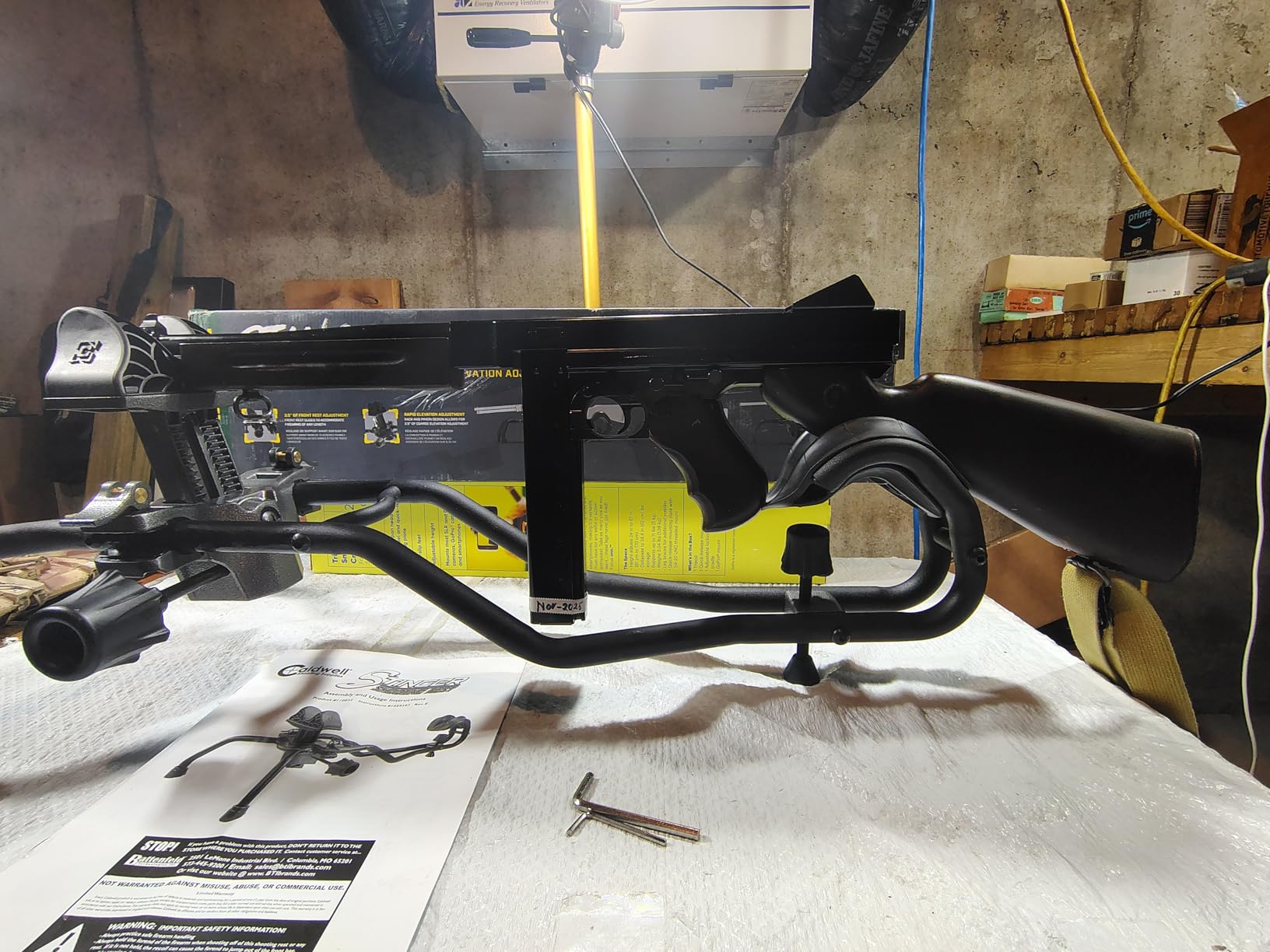 Caldwell Stinger Adjustable Ambidextrous Rifle Shooting Rest with Lightweight Design for Rifle Shooting, Stability, Sight in customer photo 2