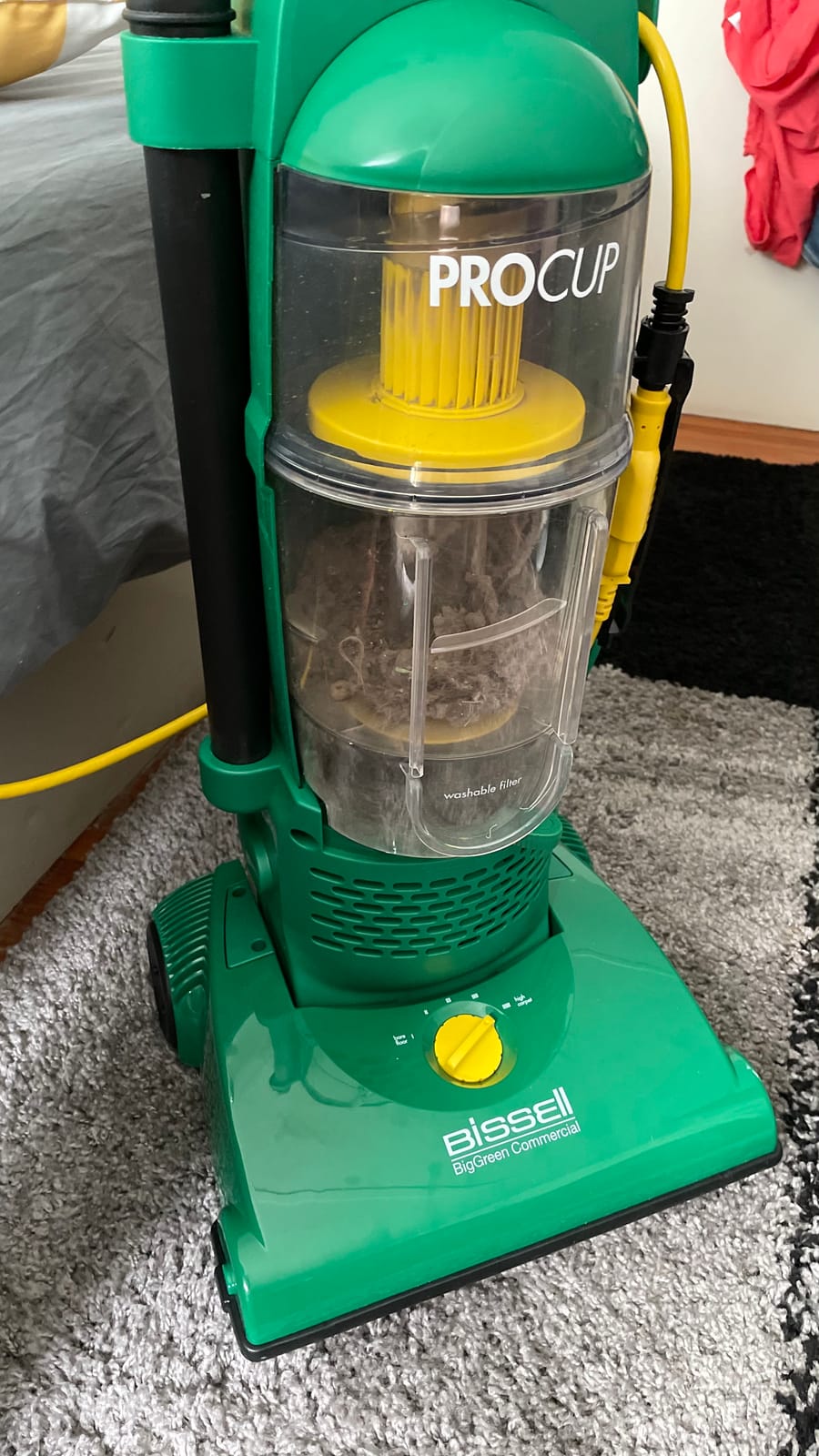 Bissell Commercial BGU1937T Pro Cup Bagless Upright Vacuum with On-Board Tools customer photo 1