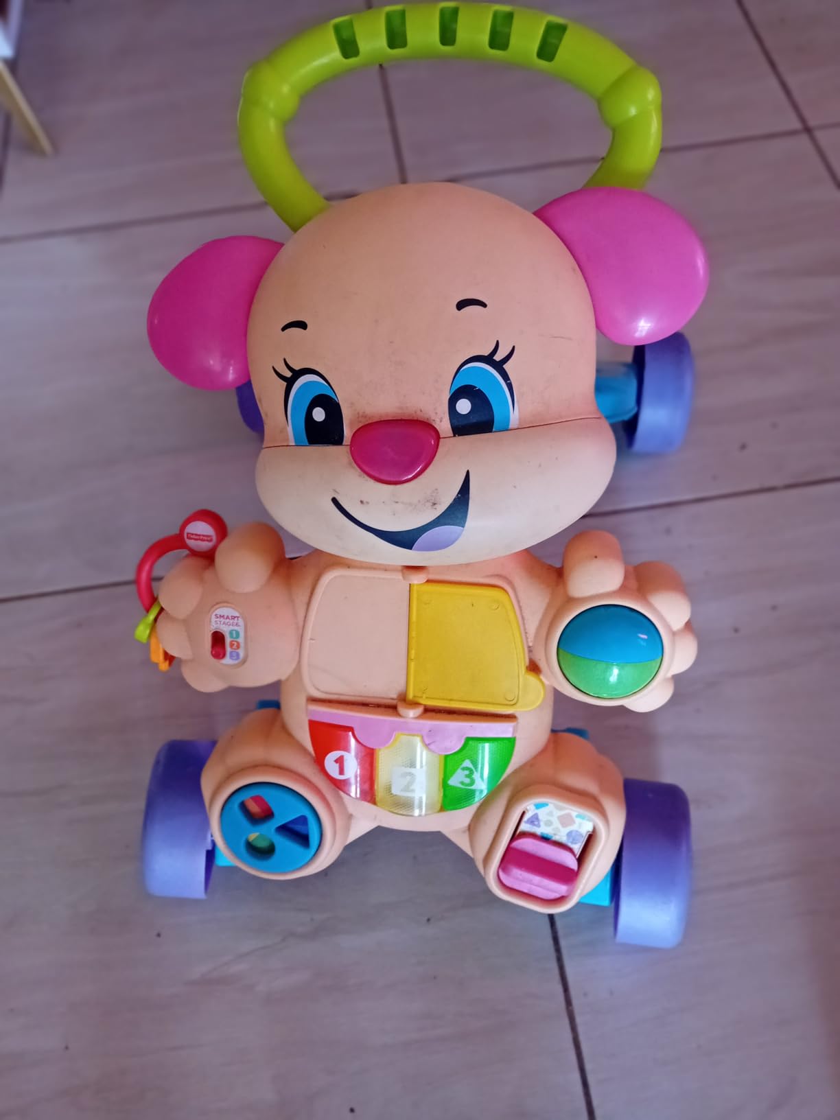 Fisher-Price Laugh & Learn Smart Stages Learn With Sis Walker, Pink customer photo 2