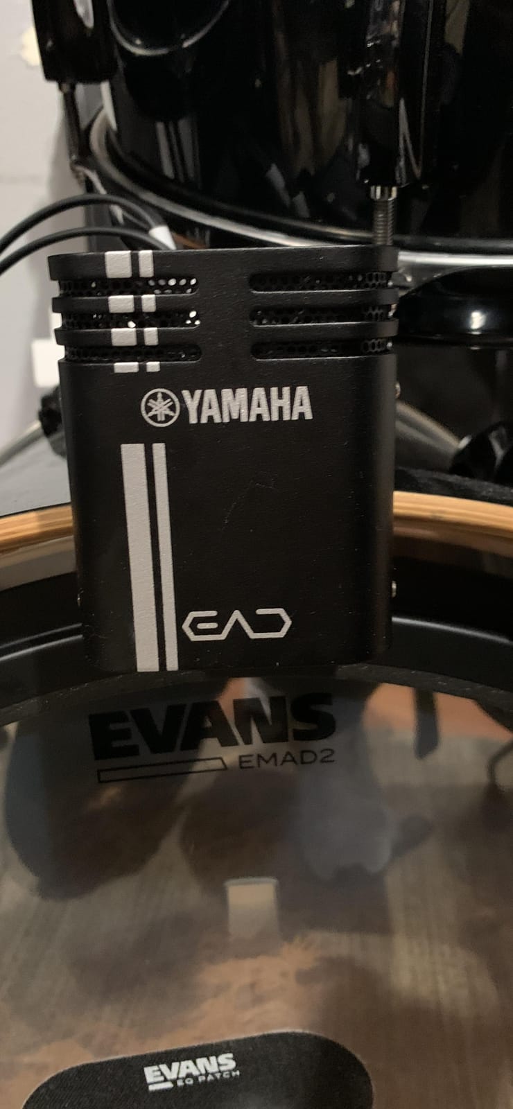 Yamaha EAD10 Electronic-Acoustic Drum Module with Stereo Microphone and Trigger, Black customer photo 1