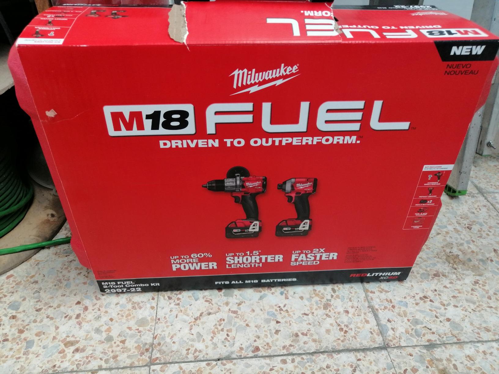 Milwaukee Electric Tools 2997-22 Hammer Drill/Impact Driver Kit customer photo 1
