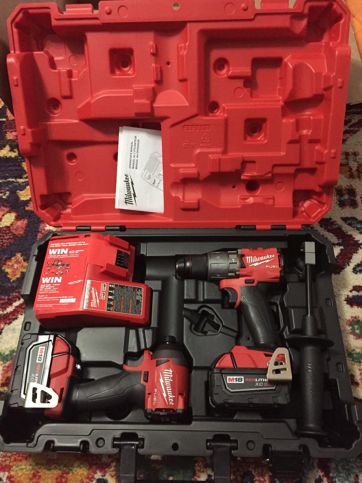 Milwaukee Electric Tools 2997-22 Hammer Drill/Impact Driver Kit customer photo 2