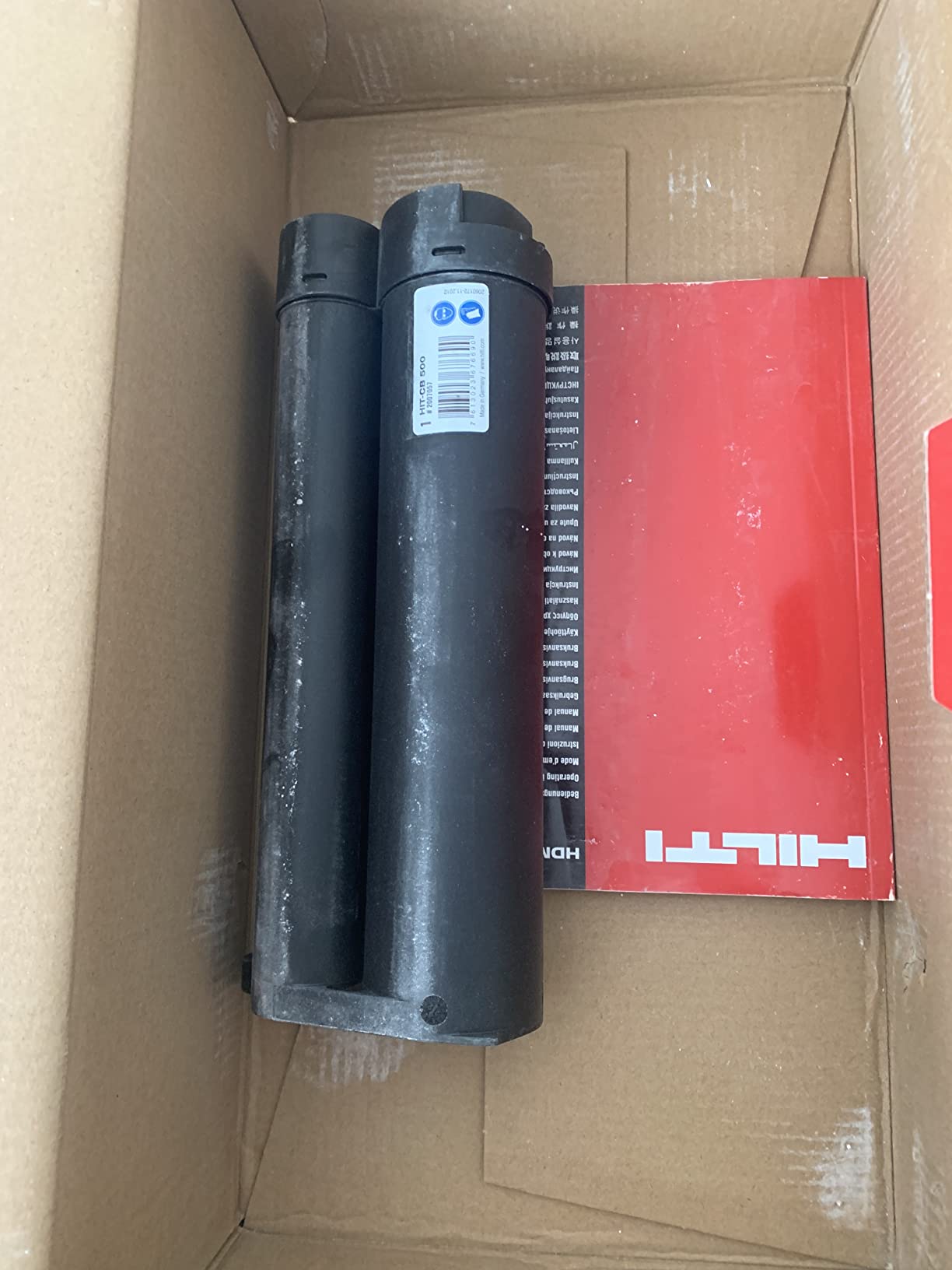 3498314 Manual dispenser HDM 500 + black/red cartridge customer photo 1