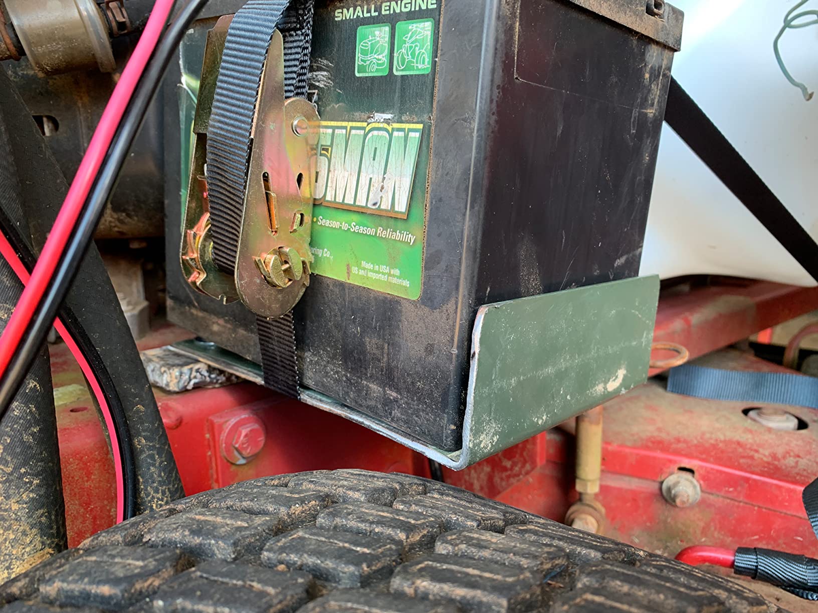 Master Mfg 15-Gallon ATV Broadcast Sprayer, 7ft Swath, 2.2GPM, 70PSI Max customer photo 1