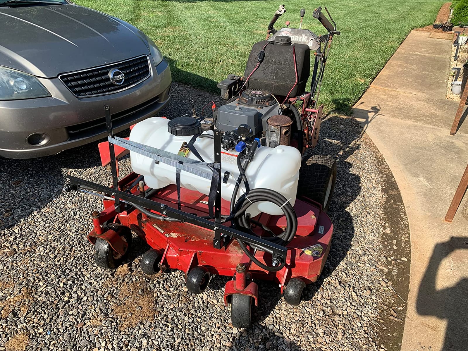 Master Mfg 15-Gallon ATV Broadcast Sprayer, 7ft Swath, 2.2GPM, 70PSI Max customer photo 2