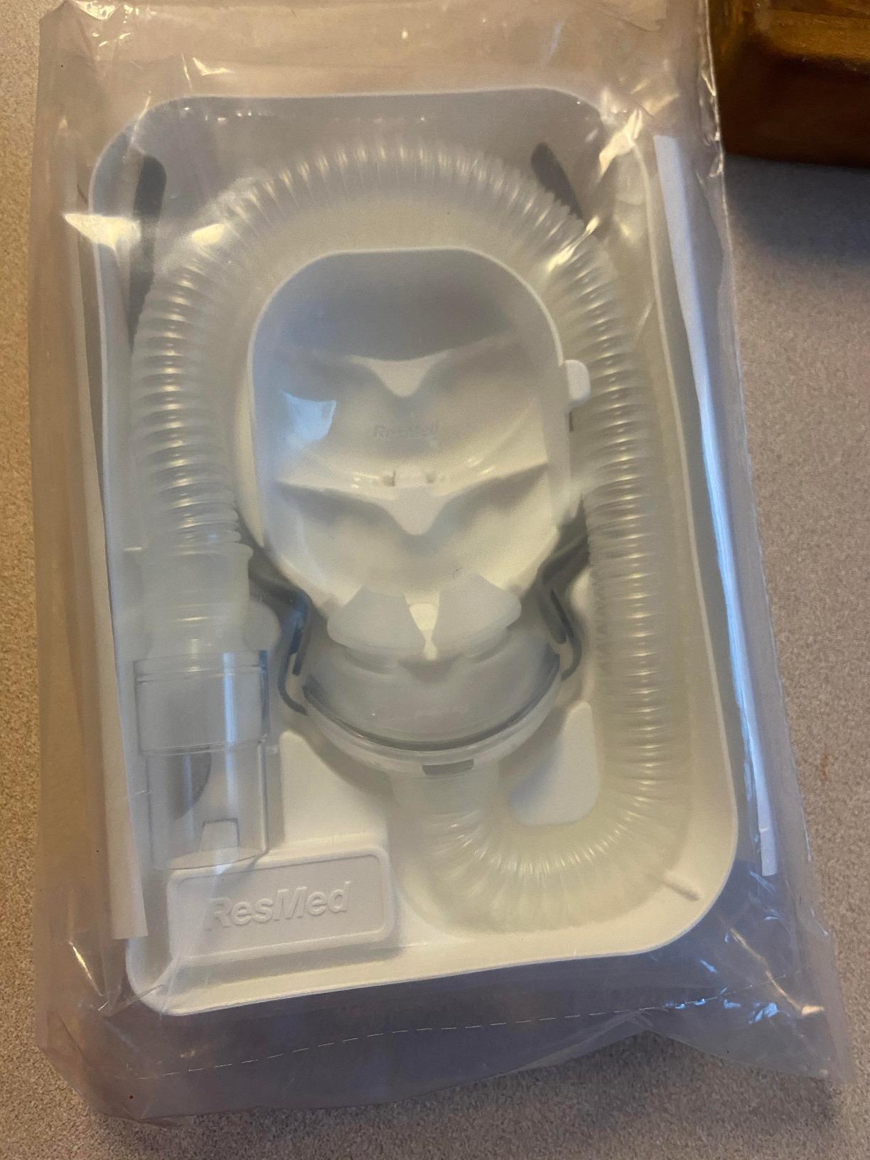 ResMed AirFit P10 Frame System - Replacement CPAP Frame System with Nasal Pillows Cushion - Medium customer photo 2