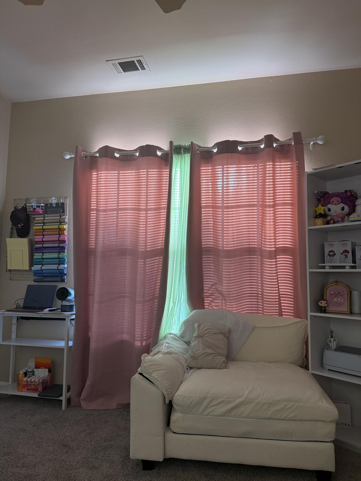 LEMOMO Blackout Curtains 52 x 84 inches Long Black Curtains Set of 2 Panels Thermal Insulated Room Darkening Curtains for Bedroom customer photo 1