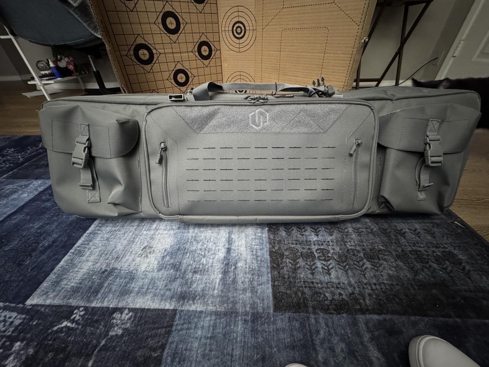 Savior Equipment Urban Warfare Tactical Double Long Gun Bag Case Backpack w/Pistol Handgun customer photo 1
