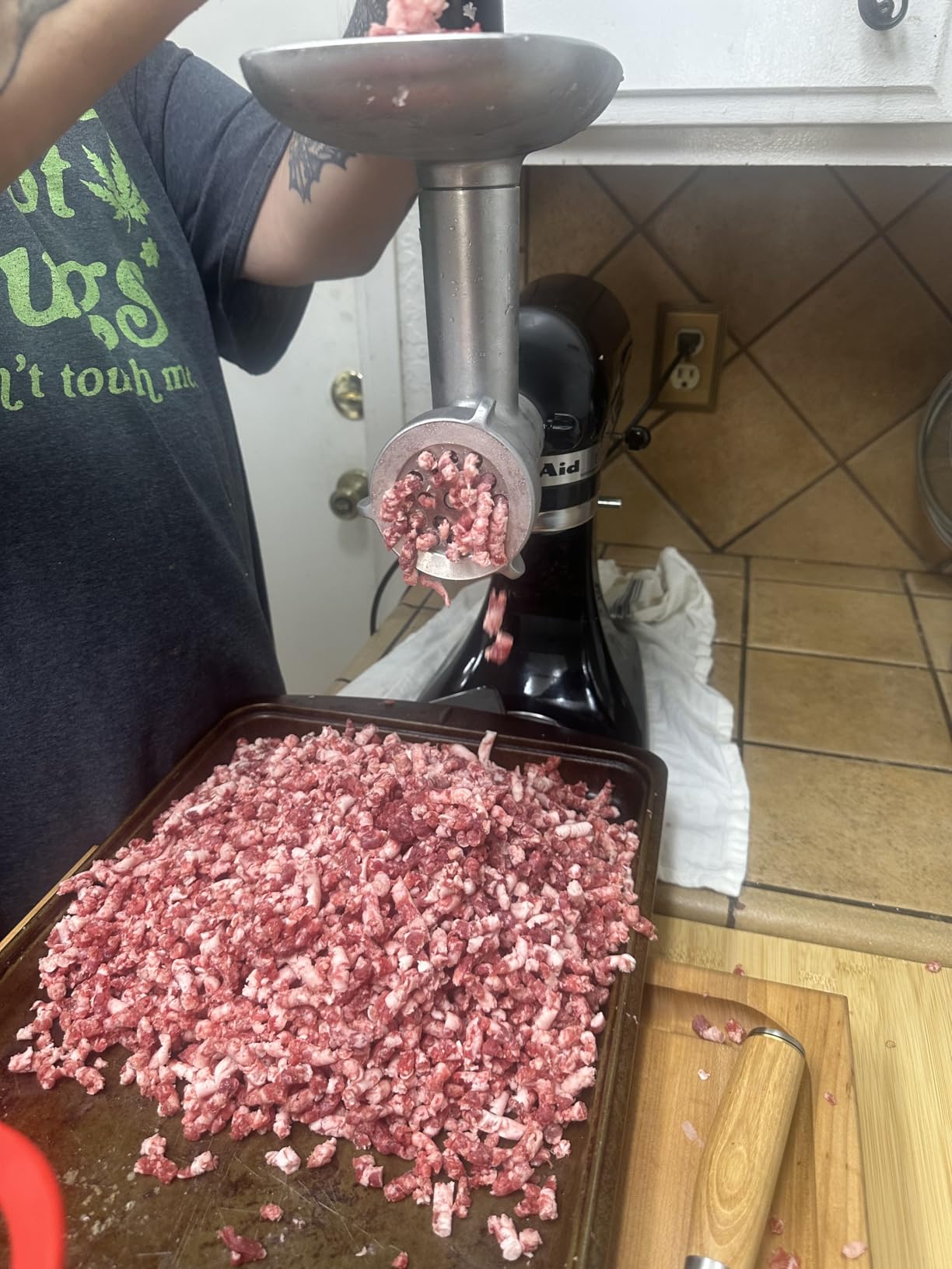 KitchenAid KSMMGA Food Grinder Attachment for All KitchenAid Stand Mixers customer photo 1