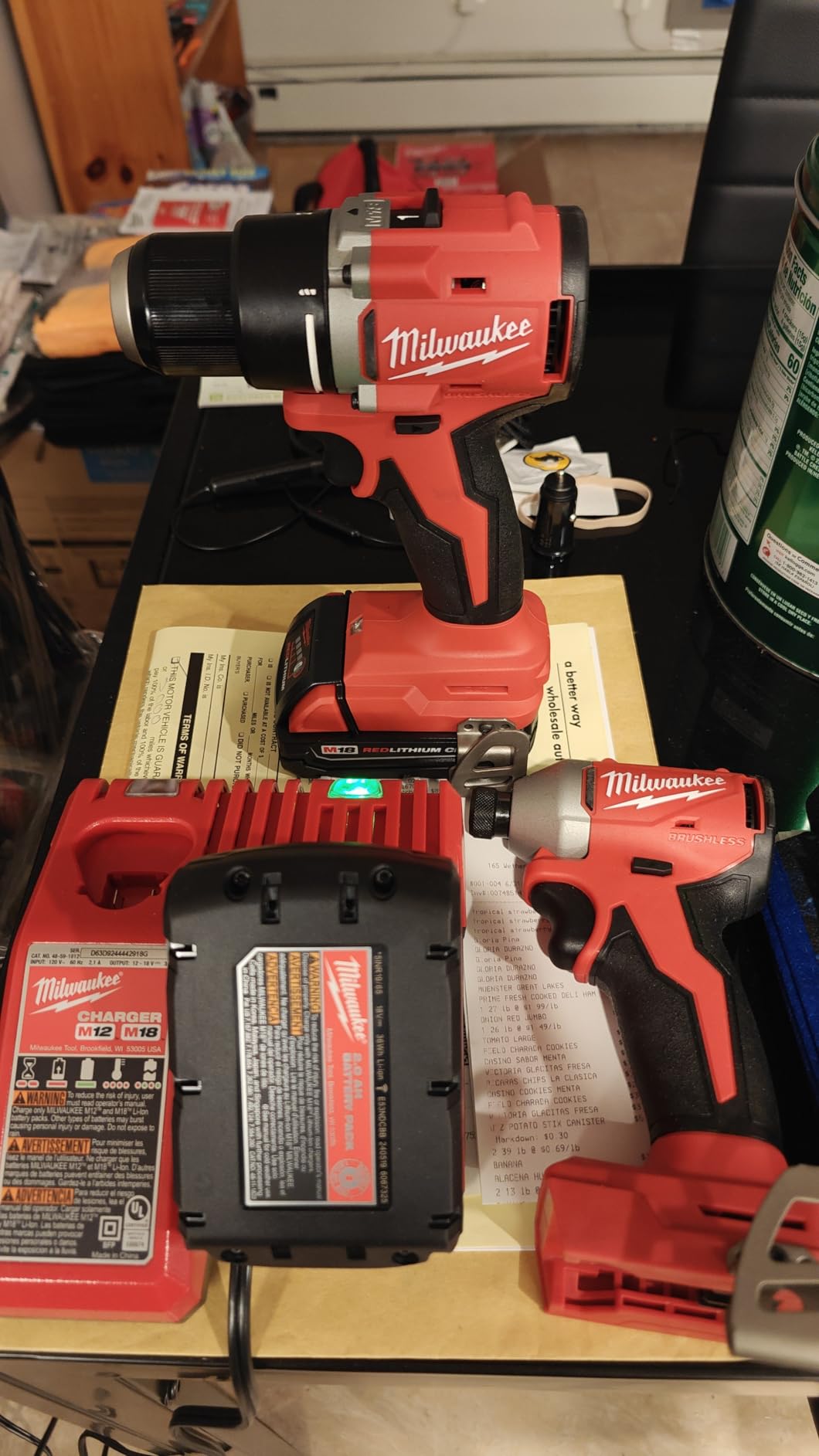 Milwaukee 2892-22CT M18 Compact Brushless 2-Tool Combo Kit, Drill Driver/Impact Driver customer photo 1