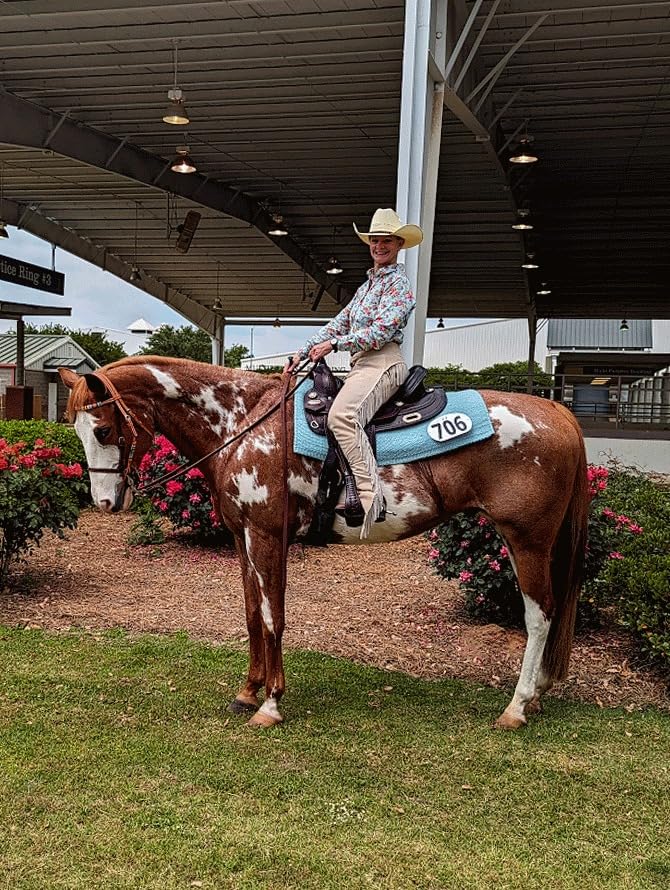 HILASON Hand-Tooled Leather Western Flex Tree Saddle Trail Riding Pleasure customer photo 1