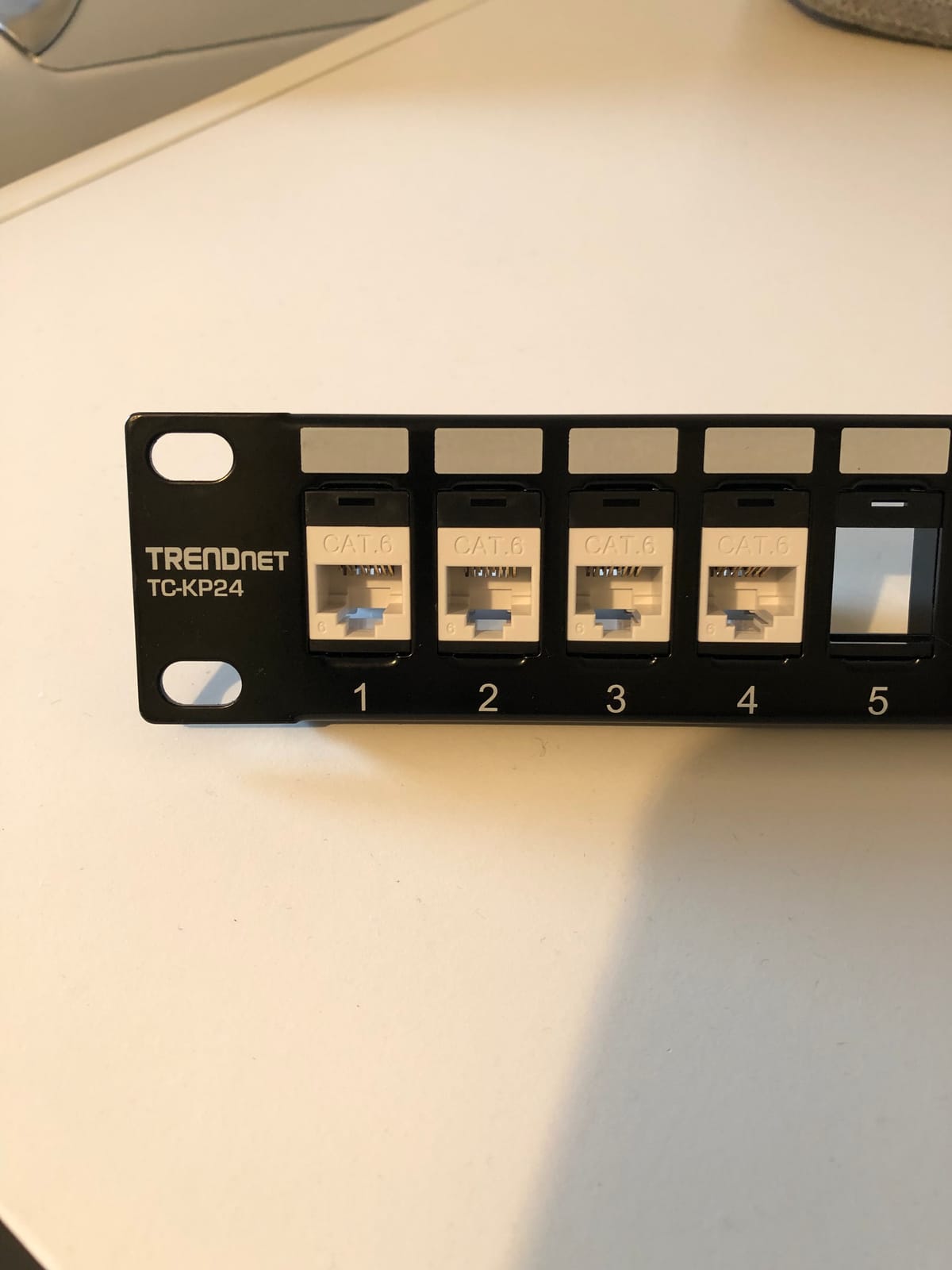 TRENDnet 24-Port Blank Keystone 1U Patch Panel, TC-KP24 | 19